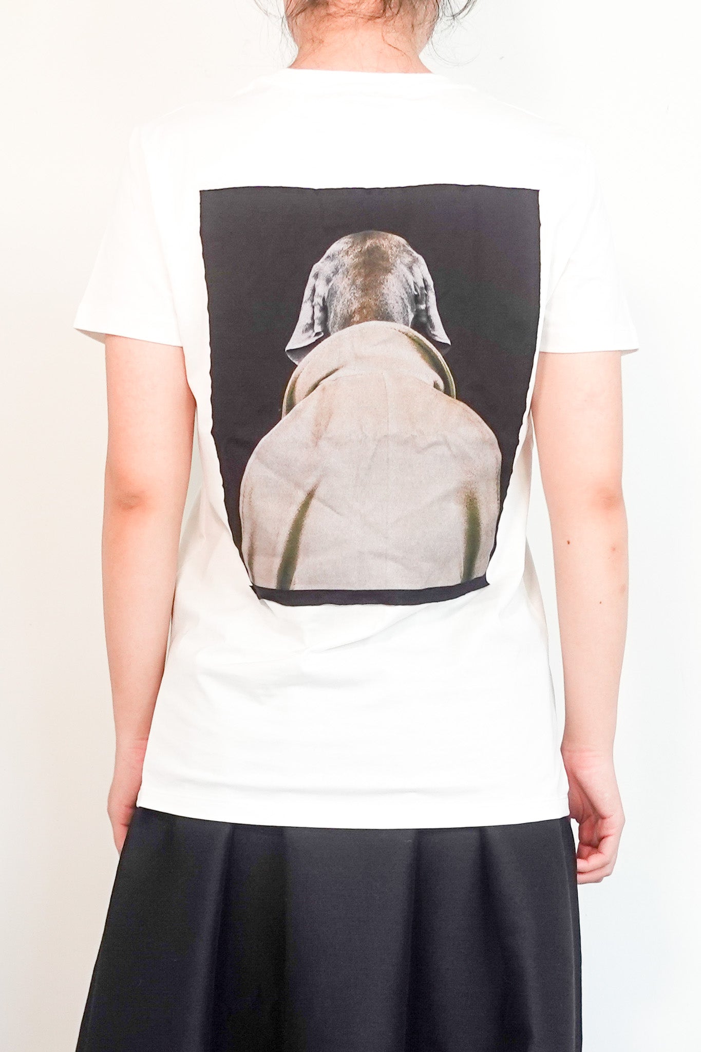 Max Mara Dog Graphic T-shirt RRP £250 | Authentic Preloved