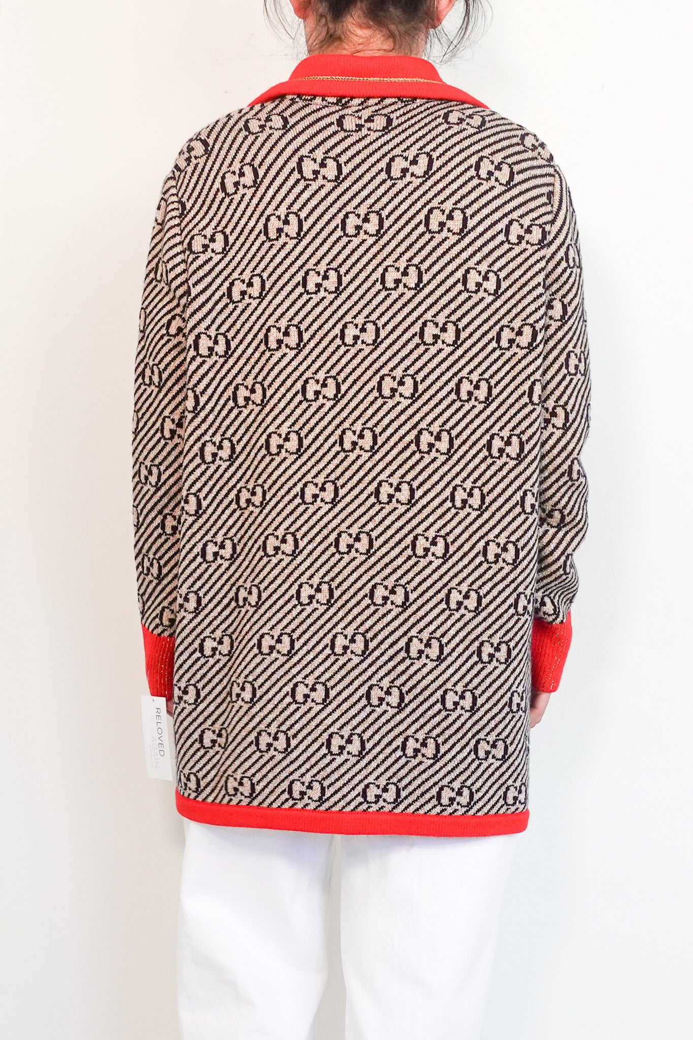 Gucci Monogram Cardigan RRP £2000 | Authentic Preloved