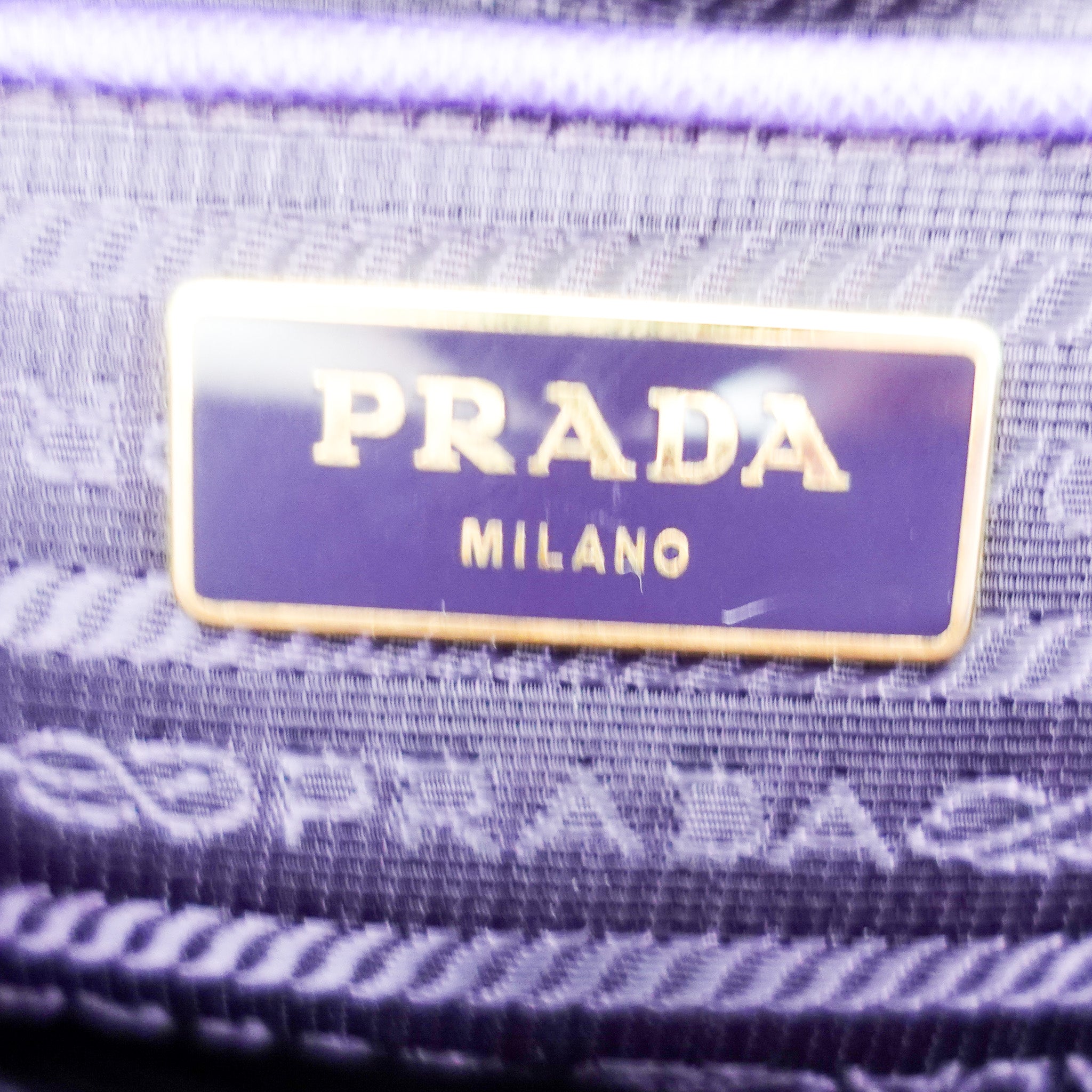 Prada Galleria Double Flap Tote Purple Saffiano RRP £3.5k | Authentic Preloved