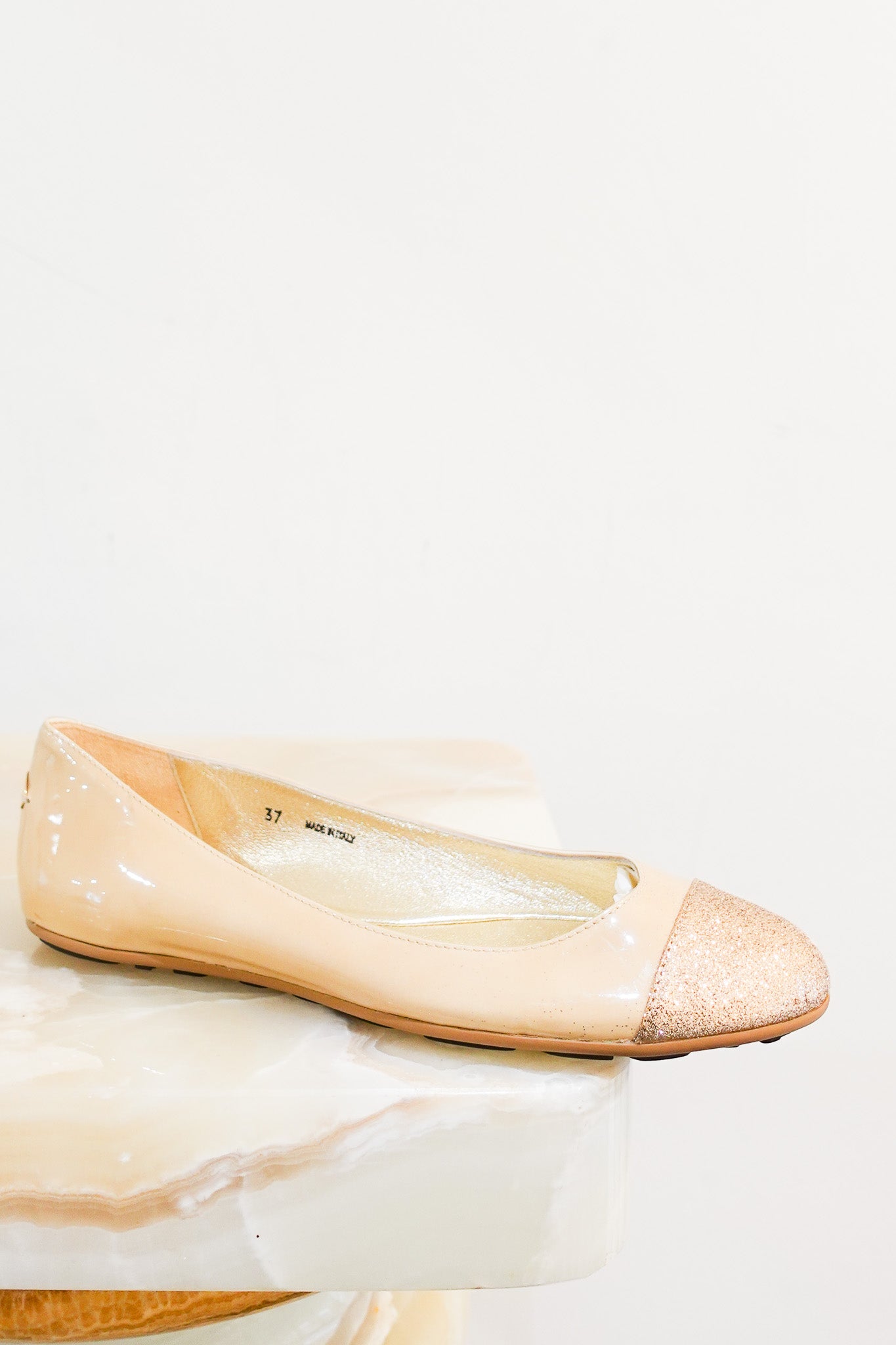 NEW Sparkle ballet flats RRP £600- OUTLET NO RETURNS