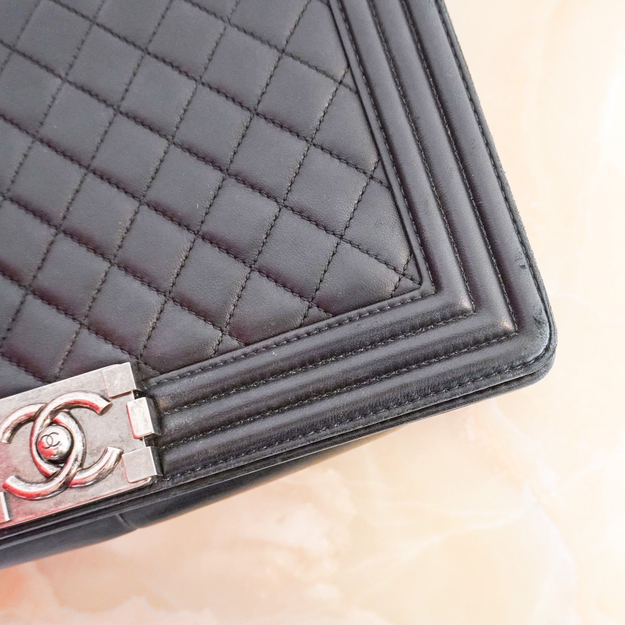 Chanel Boy Bag in Black RRP £6000 | Authentic Preloved - Reloved Again