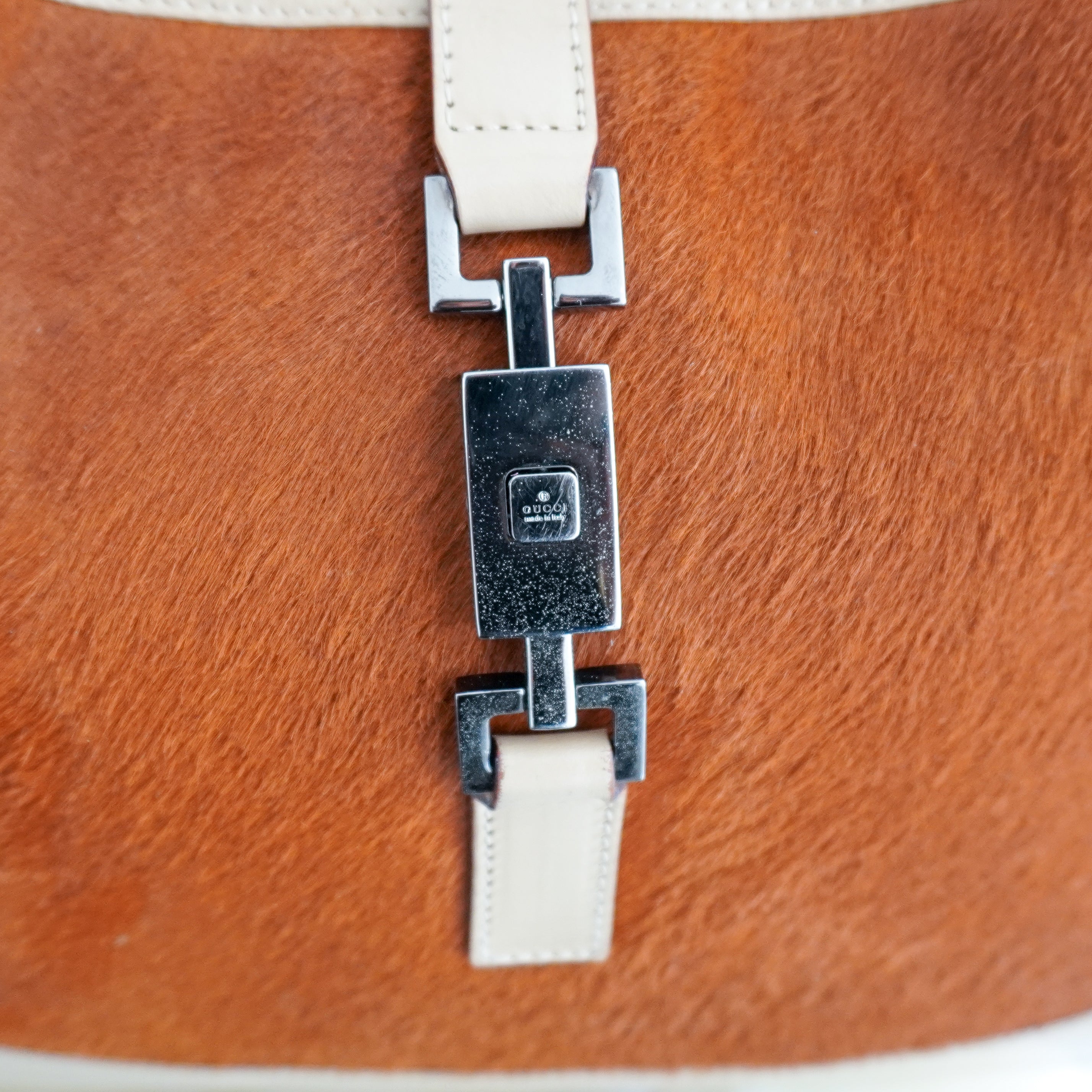 Gucci Vintage Jackie O Pony Hair Shoulder Bag (RRP £2500) | Authentic Preloved