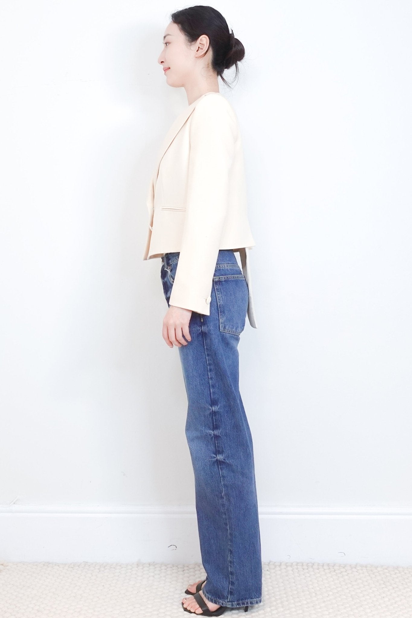 Givenchy Double - Breasted Cream military style tuxedo RRP £1500 | Authentic Preloved - Reloved Again