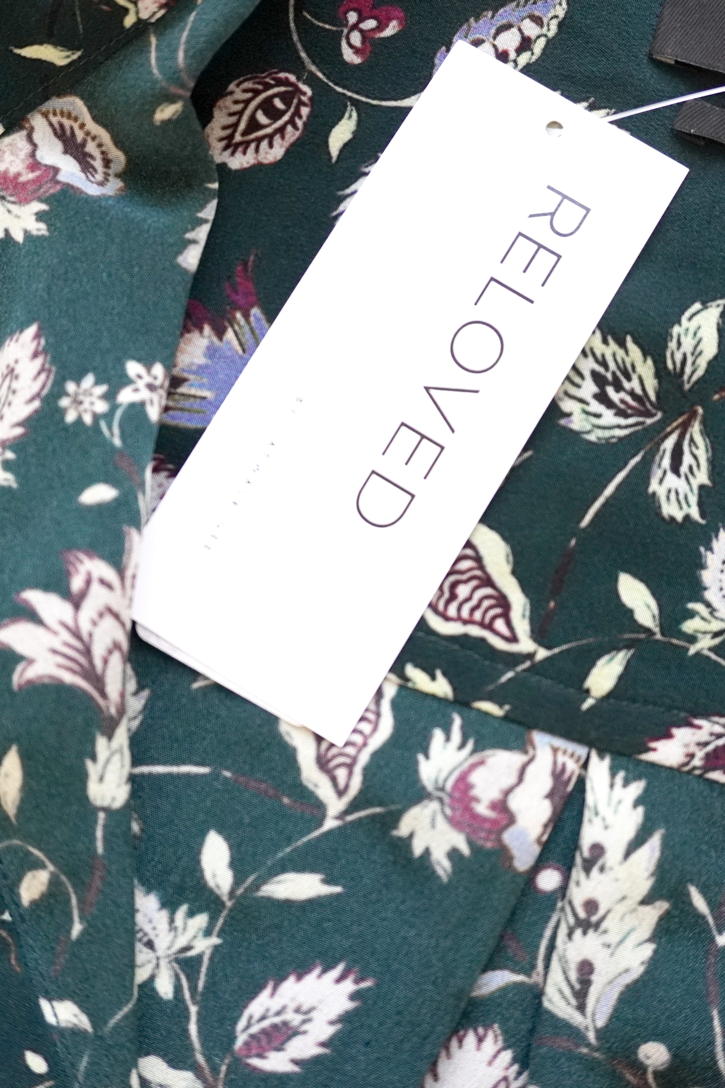 Isabel Marant Green Floral Silk Blouse RRP £295 | Authentic Preloved