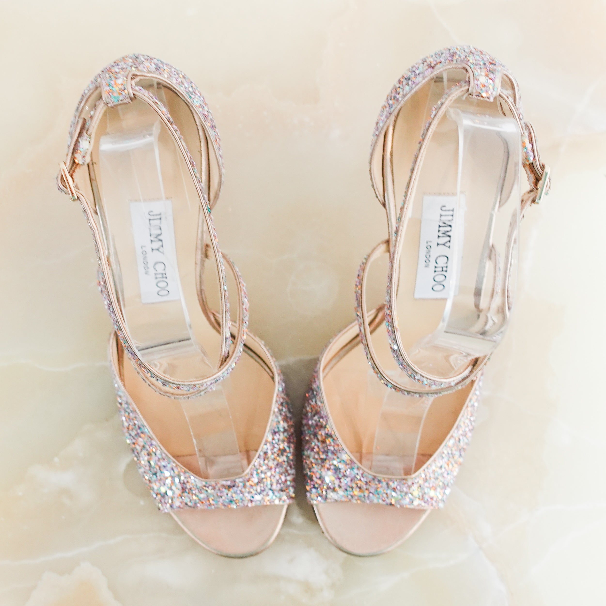 Sparkled heels RRP £675