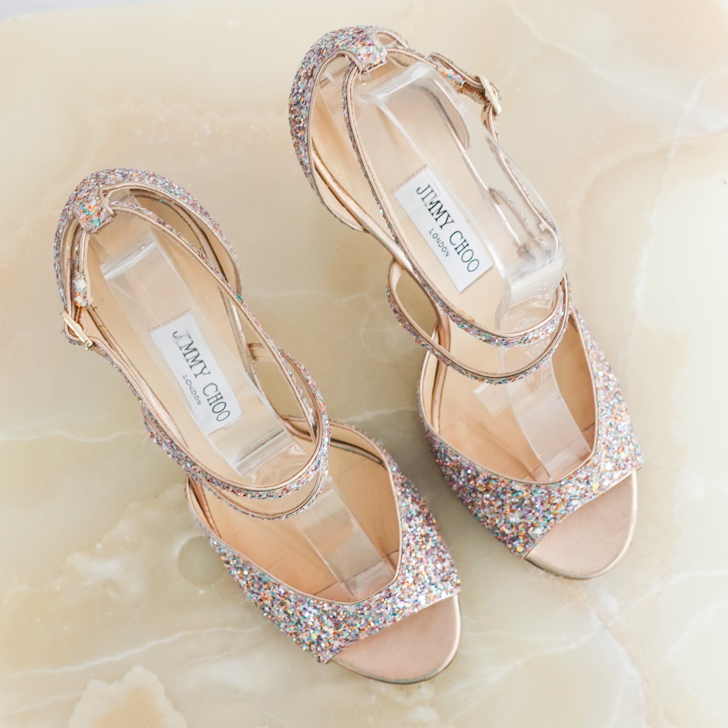 Sparkled heels RRP £675