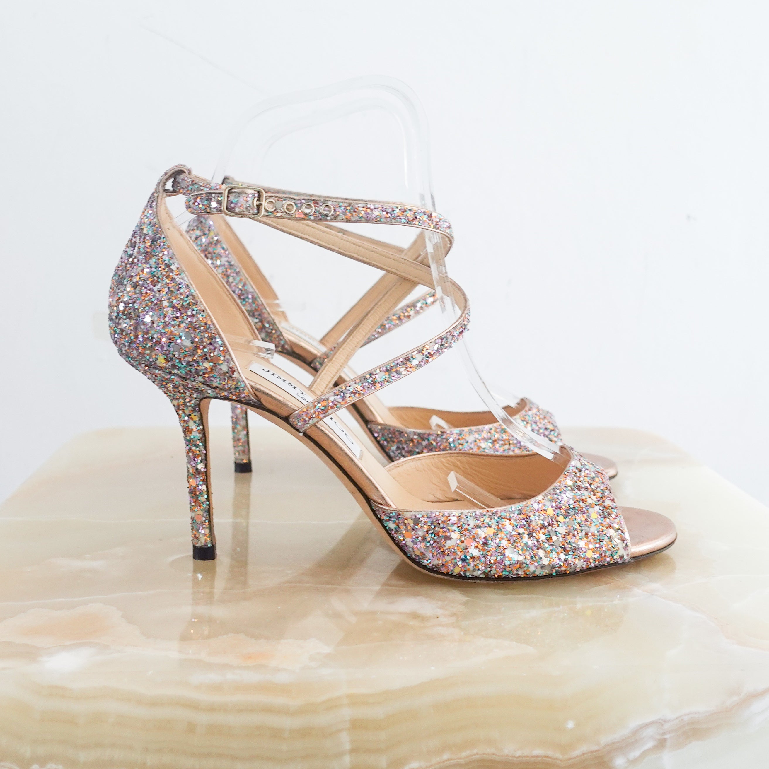 Sparkled heels RRP £675