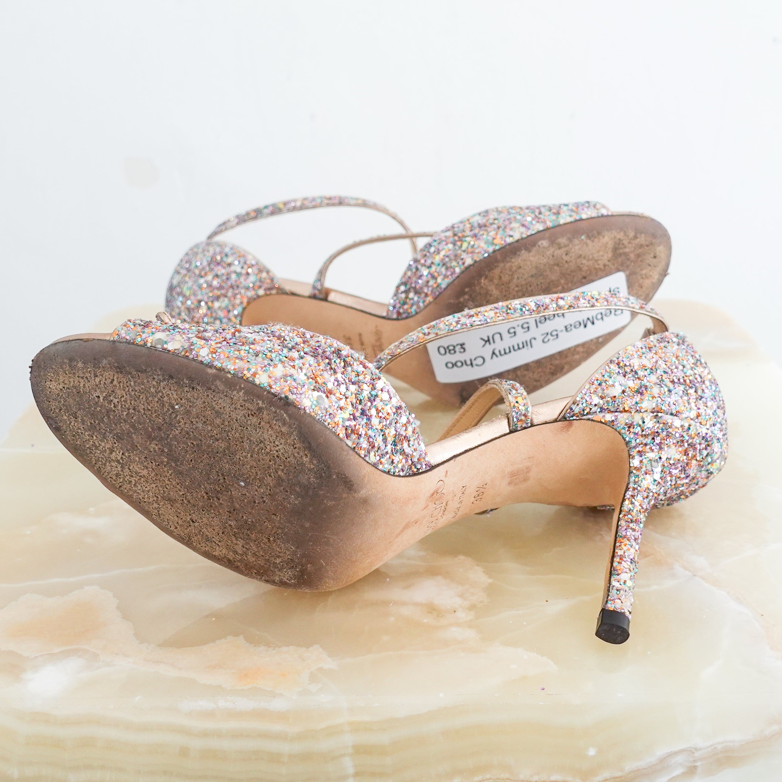 Sparkled heels RRP £675