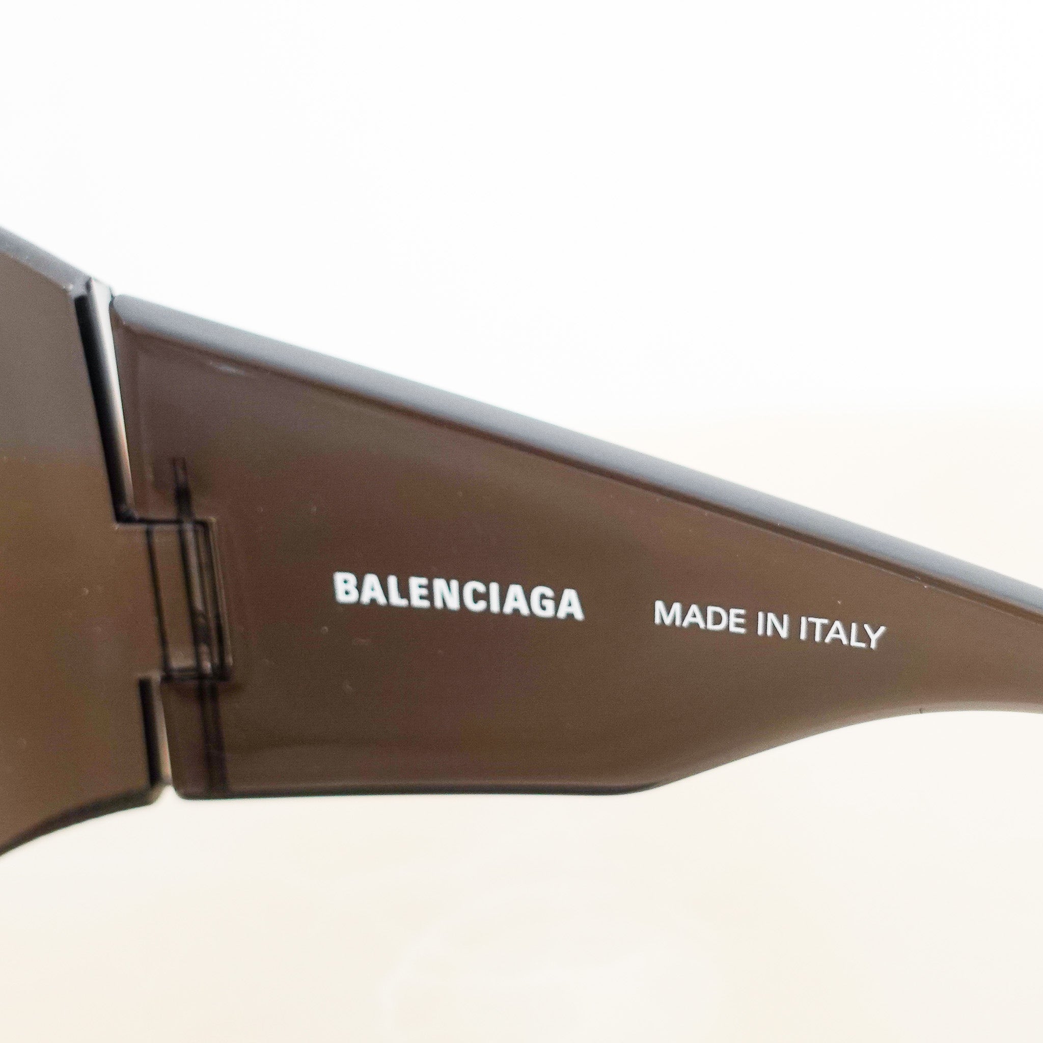 NEW Balenciaga black oversized frame sunglasses RRP £420 | Authentic Preloved