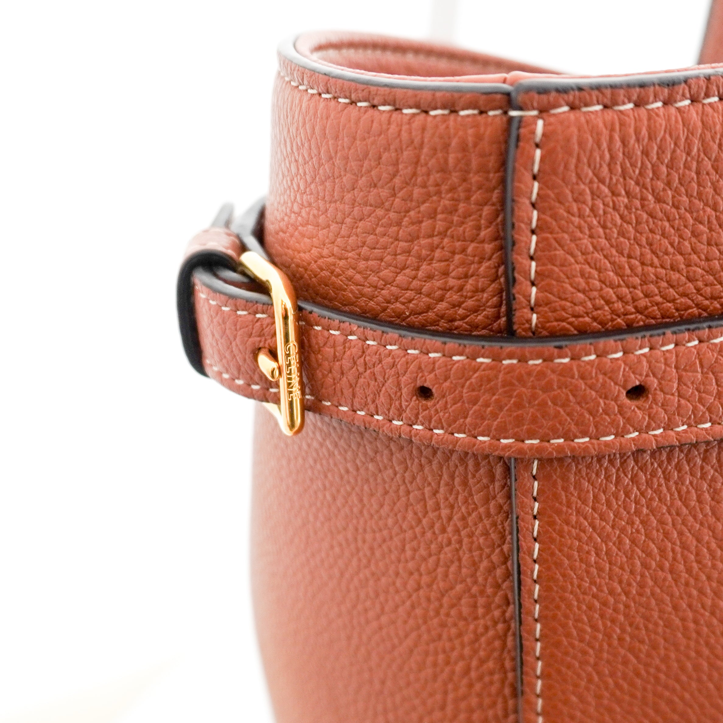 Celine Triomphe Cabas Anaïs Tote Bag in Tan Grained Calfskin (RRP £2300) | Authentic Preloved
