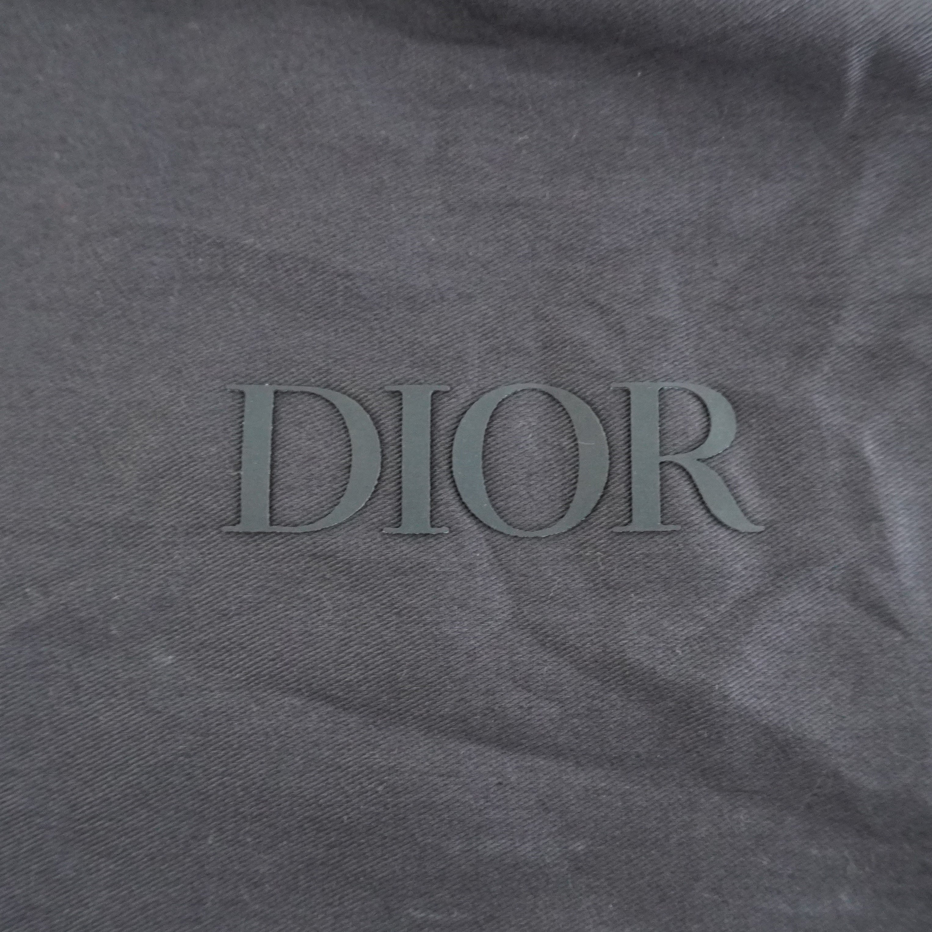 Dior Mini Saddle Messenger Bag with Flap in Beige and Black (RRP £1900) | Authentic Preloved