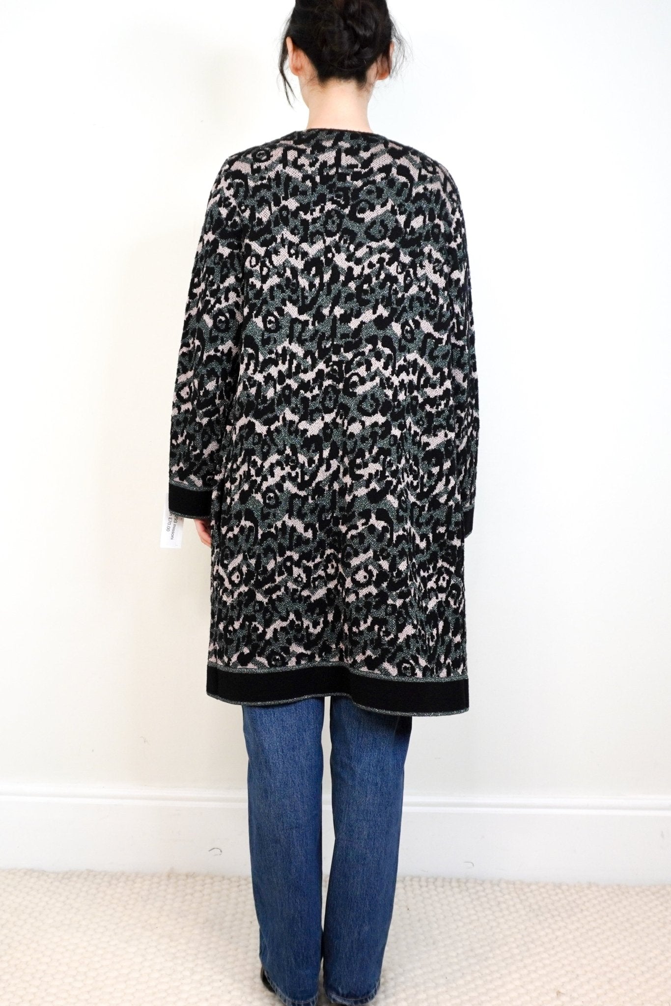 Missoni Black and Pink Cardigan RRP £500 | Authentic Preloved - Reloved Again