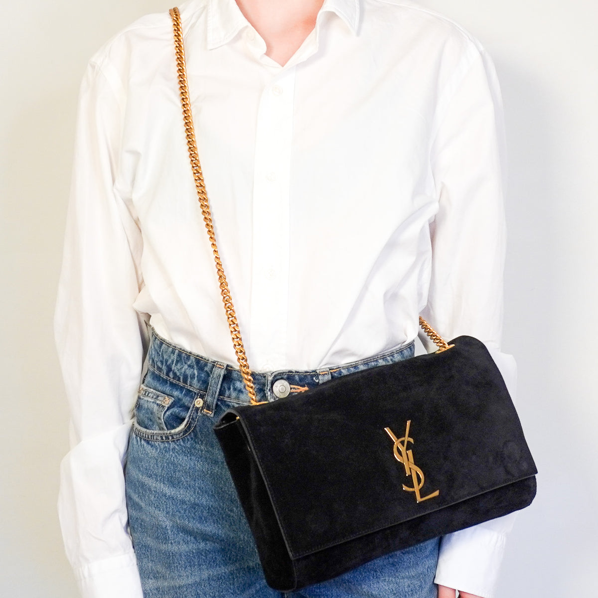 Saint Laurent Kate Reversible Medium Bag (RRP £1800) | Authentic Preloved - Reloved Again