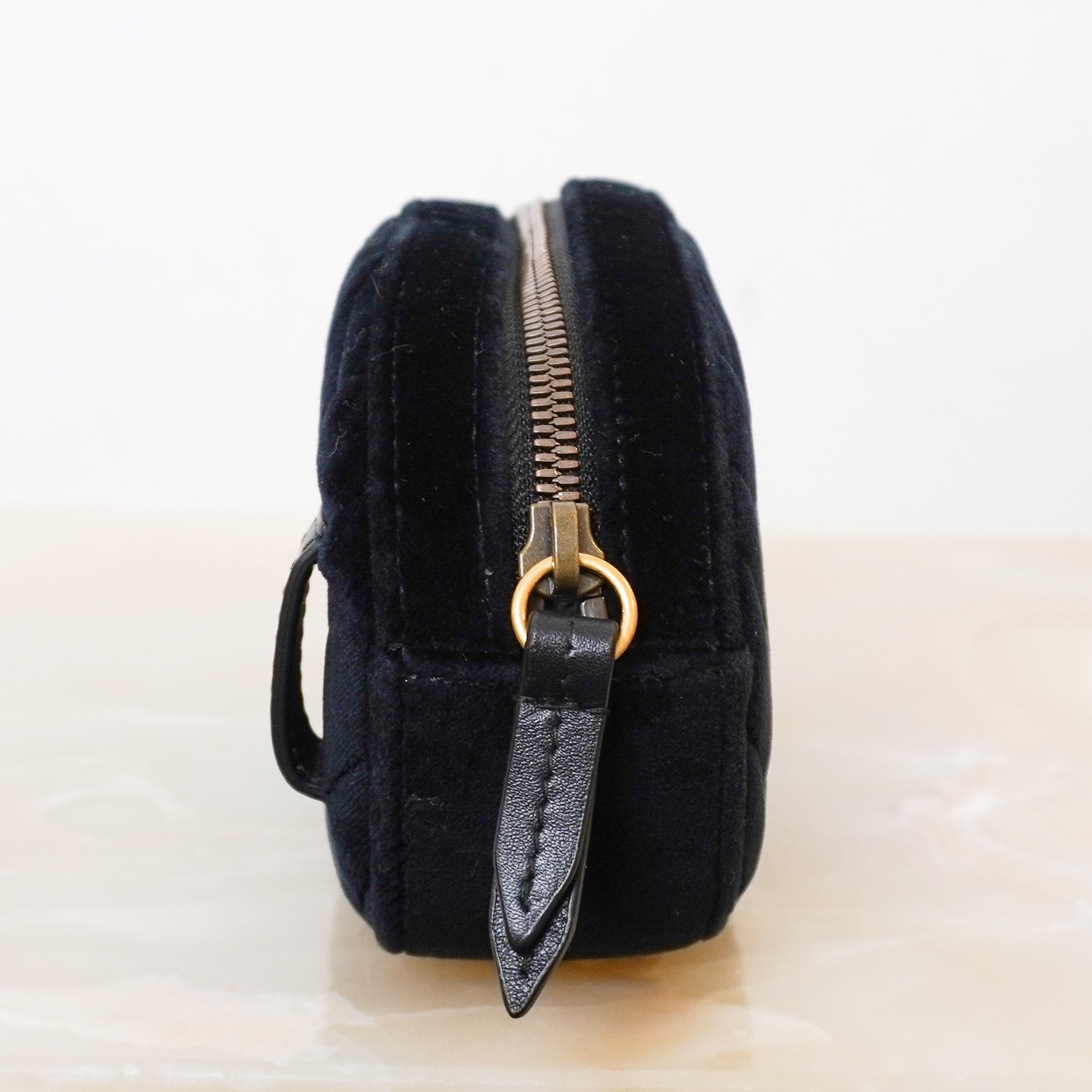 Gucci Marmont Black Velvet Belt Bag RRP £715 | Authentic Preloved - Reloved Again