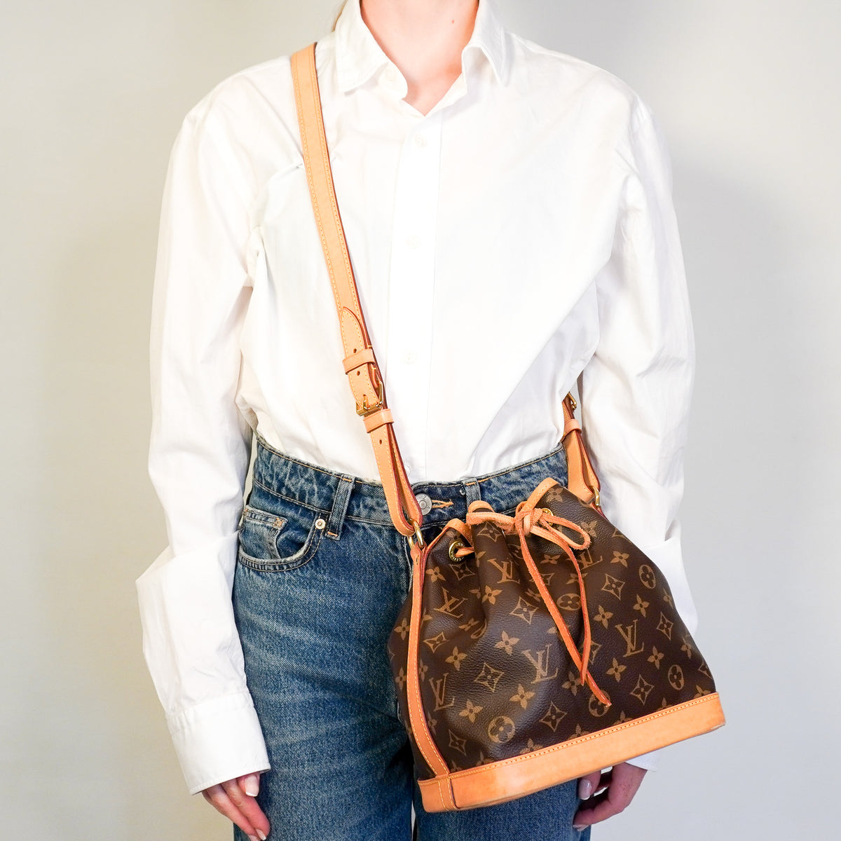 Louis Vuitton BB NOE Bucket Bag (RRP £1590) | Authentic Preloved - Reloved Again