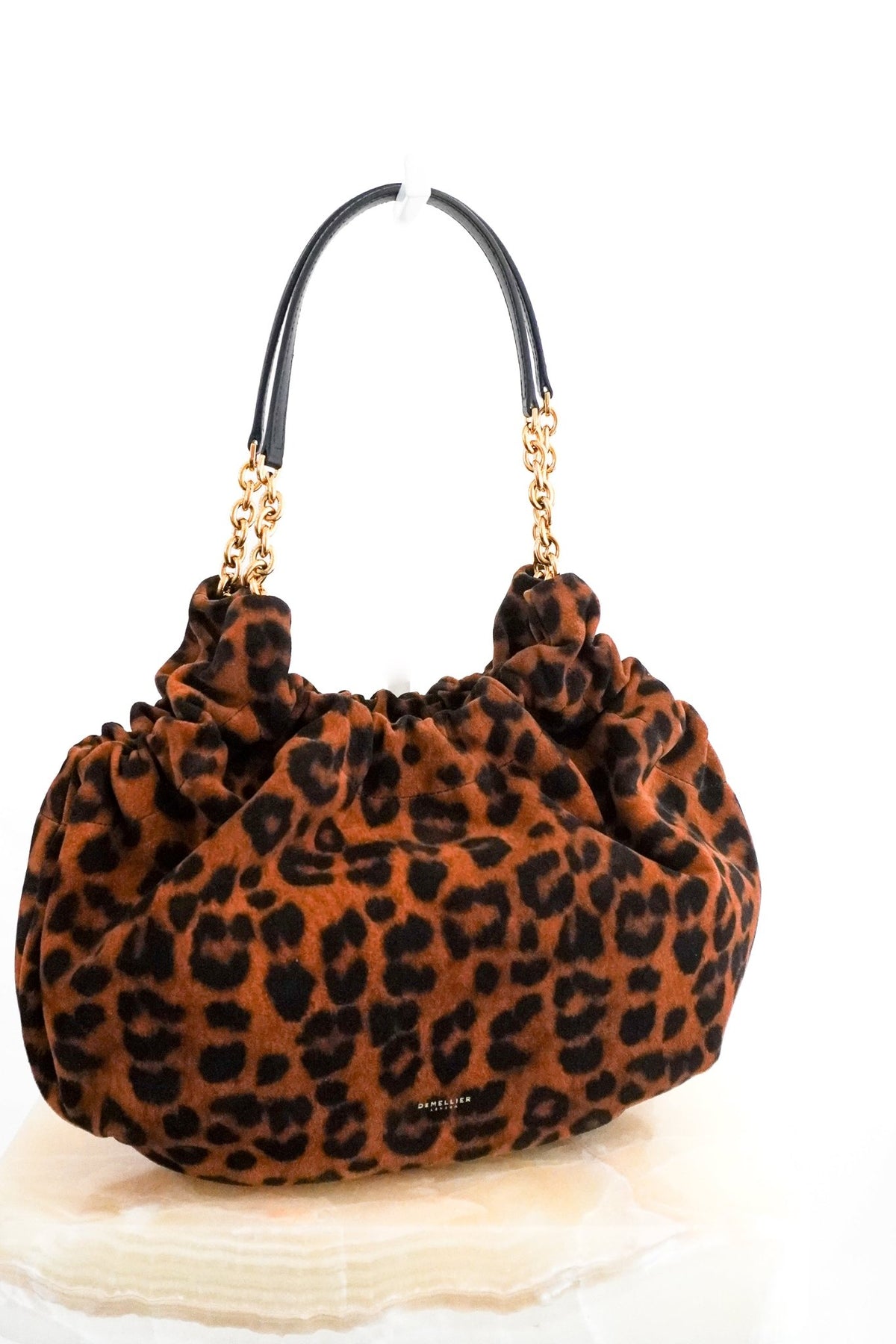 Demellier The Miami Leopard Print Bag RRP £485| Authentic Preloved - Reloved Again