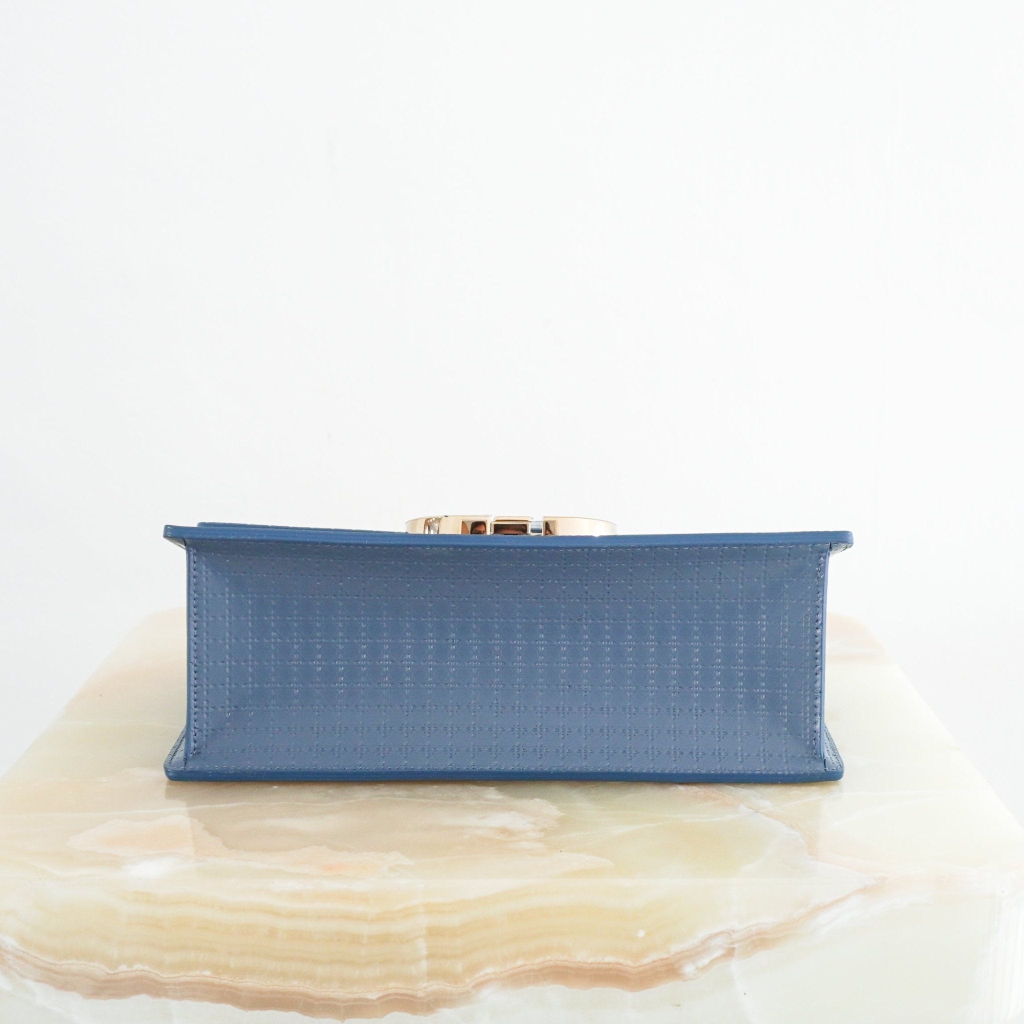 Dior 30 Montaigne Flap Shoulder Bag in Blue RRP £2690 | Authentic Preloved - Reloved Again