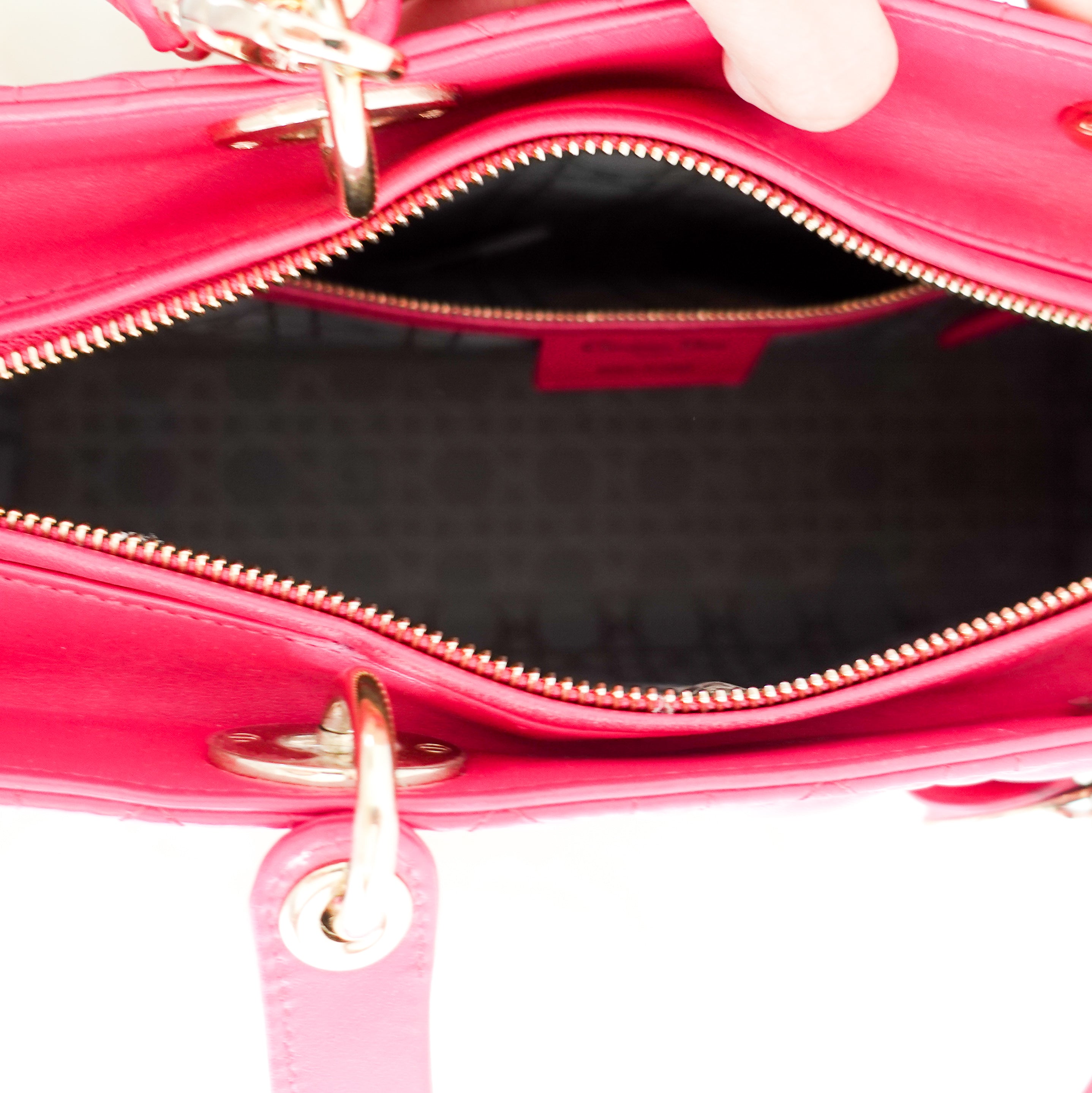 Dior-Large-Pink-Leather-Lady-Bag-inside-picture