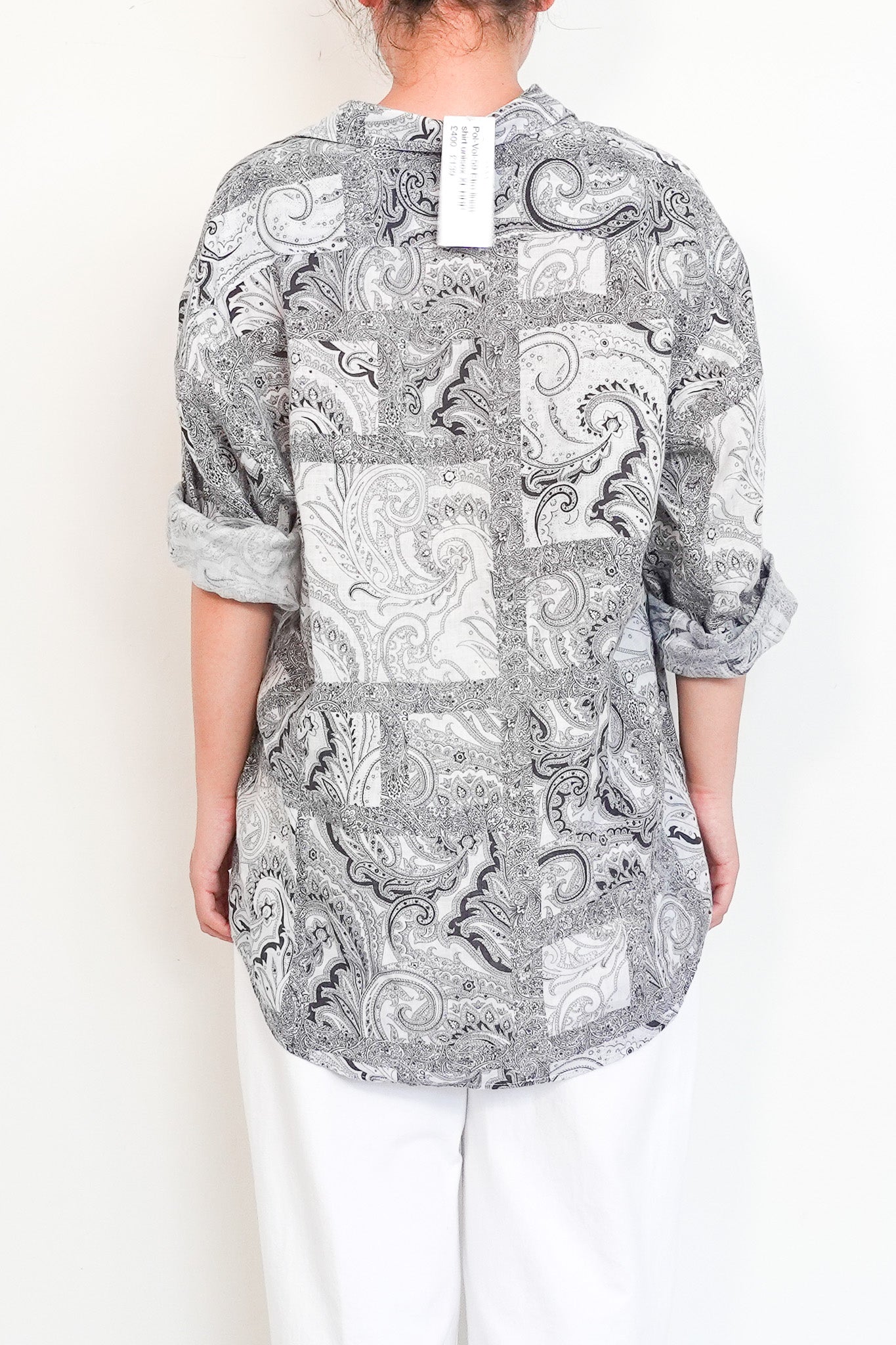Etro Linen Paisley Print Button up shirt Unisex RRP £400 | Authentic Preloved - Reloved Again