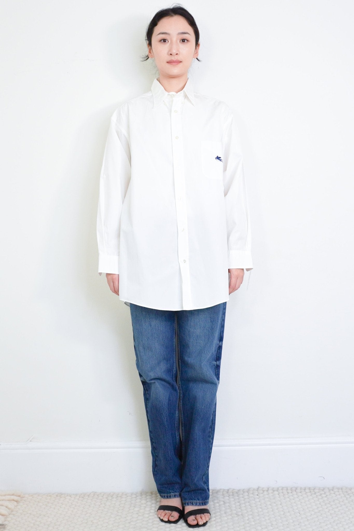 Etro White Button Down Shirt RRP £650 | Authentic Preloved - Reloved Again