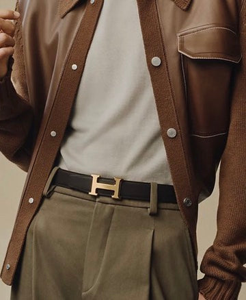 Hermès H Belt with Box Buckle and Reversible Leather Strap (RRP £825)| Authentic Preloved FINAL SALE