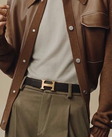 Hermès H Belt with Box Buckle and Reversible Leather Strap (RRP £825)| Authentic Preloved FINAL SALE - Reloved Again