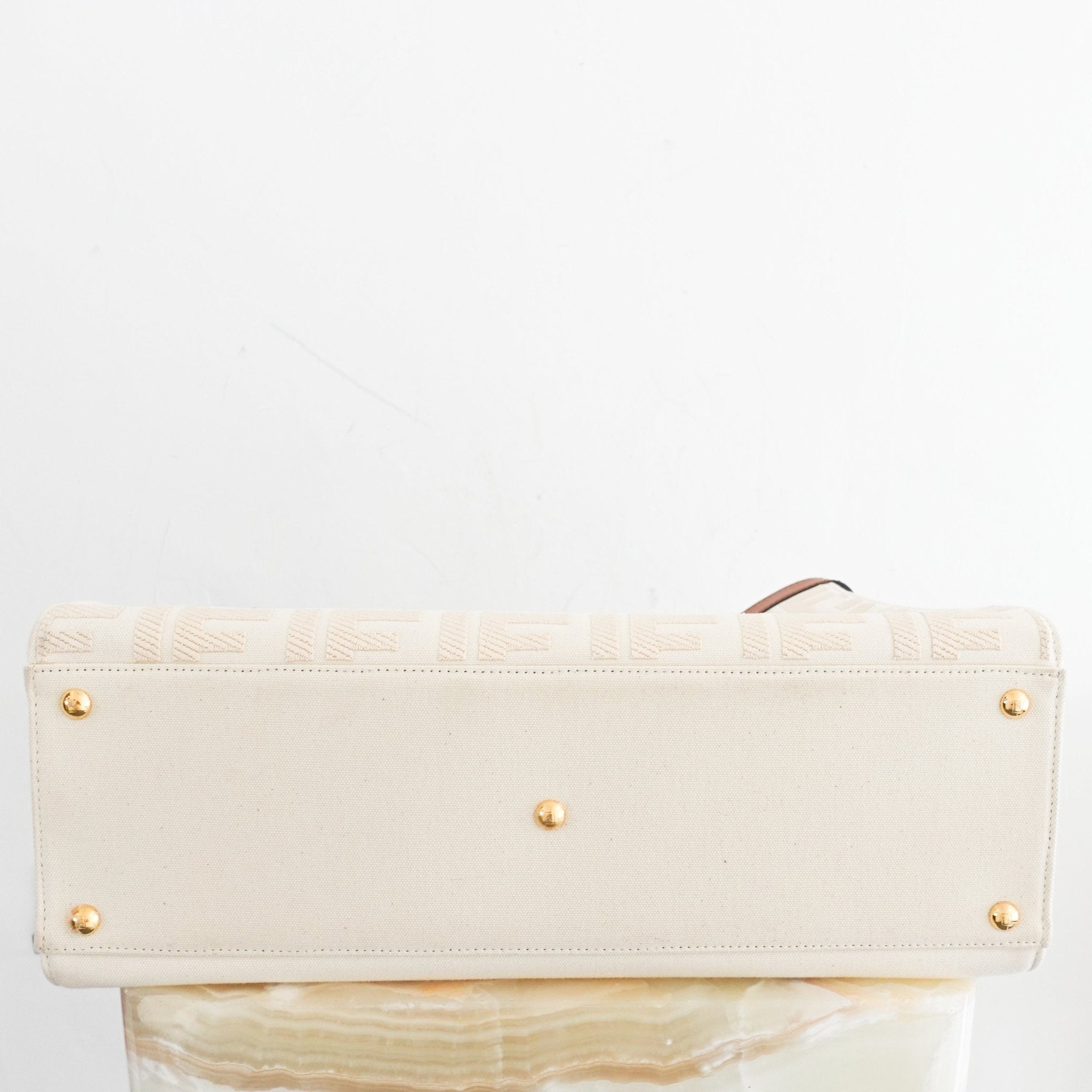 Fendi 2021 Zucca Peekaboo X - Tote Bag RRP £3.7K | Authentic Preloved - Reloved Again