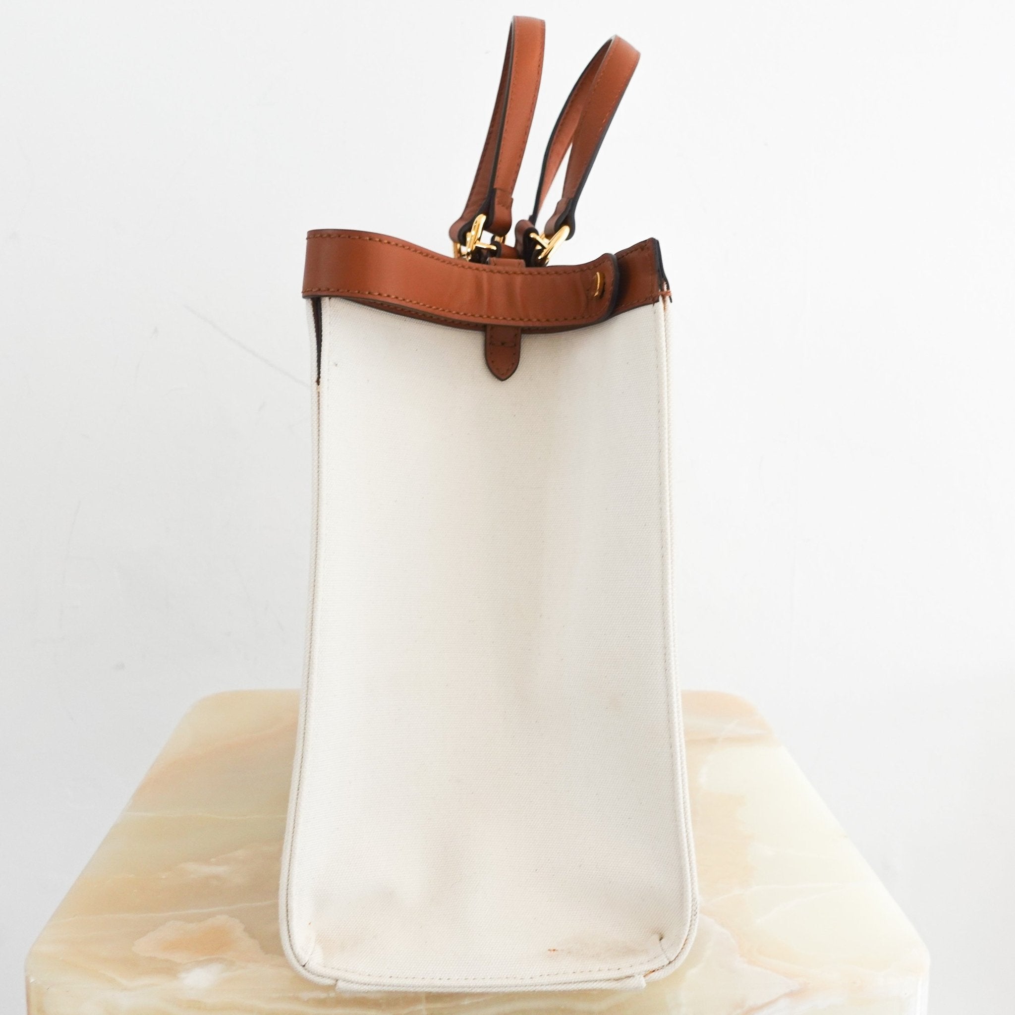 Fendi 2021 Zucca Peekaboo X - Tote Bag RRP £3.7K | Authentic Preloved - Reloved Again