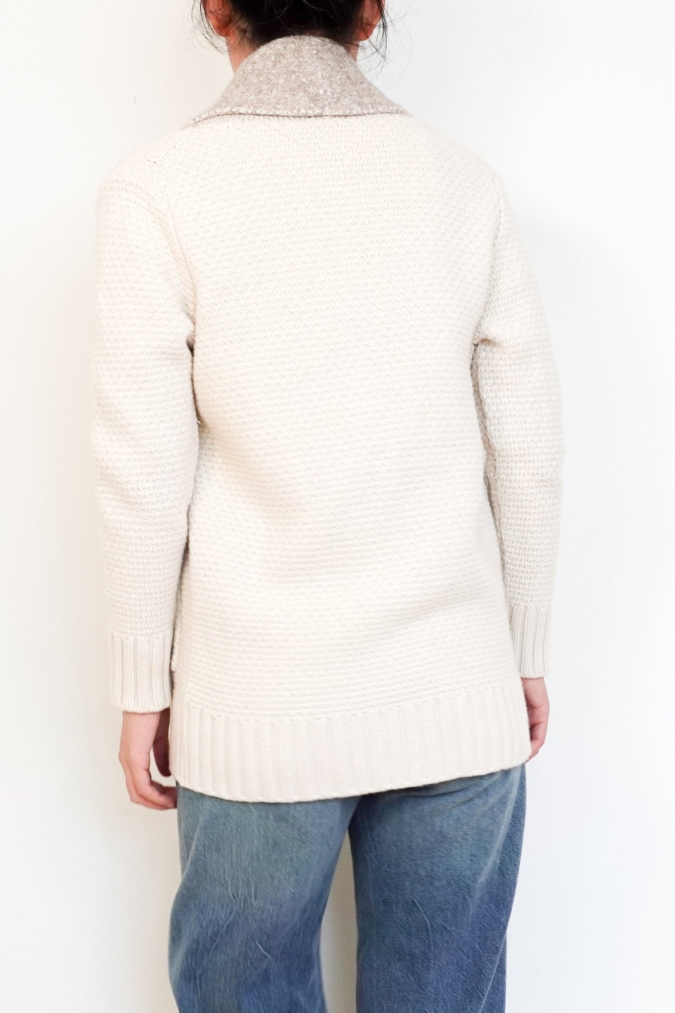 Fabiana Filippi Cream Cardigan RRP £1K | Authentic Preloved - Reloved Again