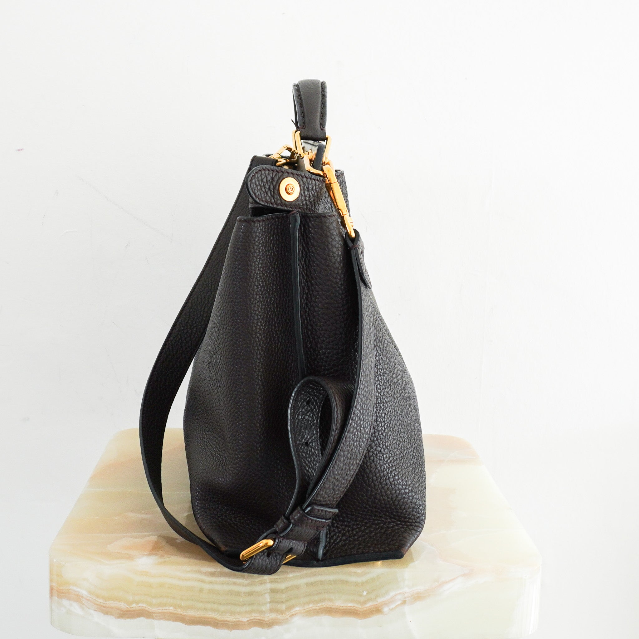 Fendi Peekaboo Large Tote in Dark Brown RRP £4500 | Authentic Preloved - Reloved Again