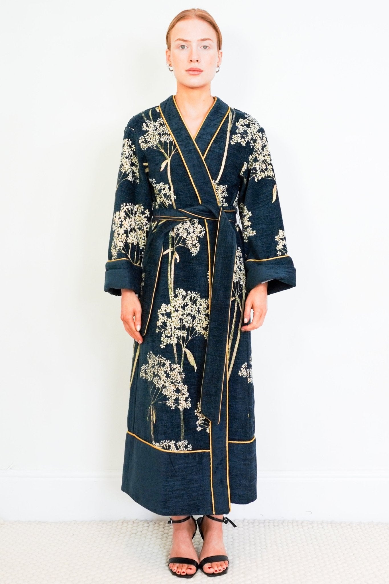 NEW For Restless Sleepers Belted Kimono Jacket RRP £1300 | Authentic Preloved - Reloved Again