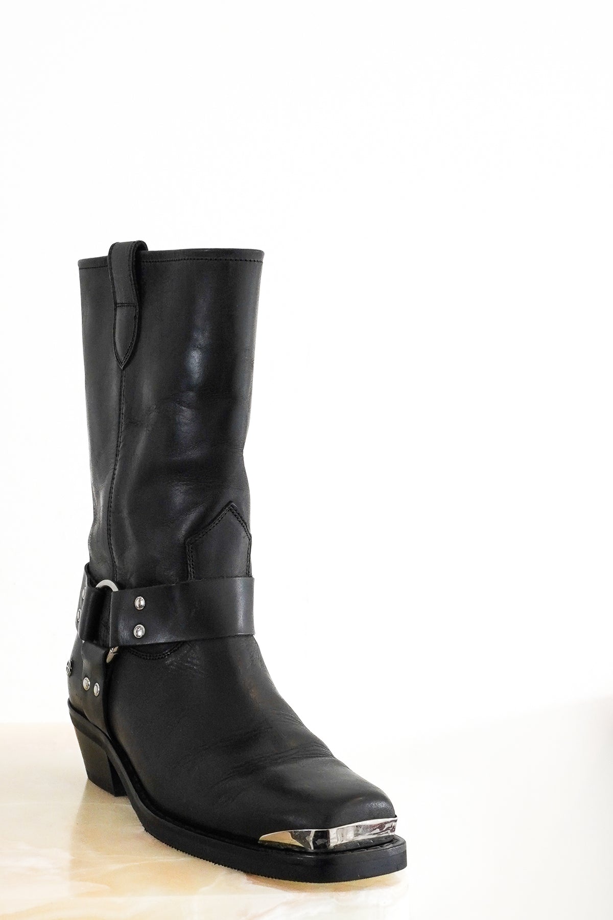 Front: Anine Bing Mid Biker Boot