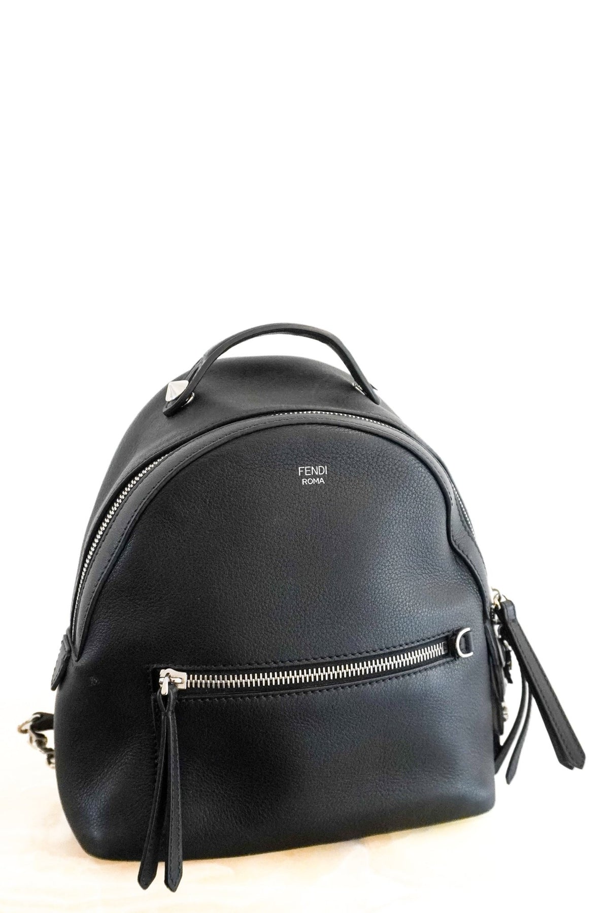 Fendi By The Way Black Leather Backpack (RRP £1650) | Authentic Preloved - Reloved Again