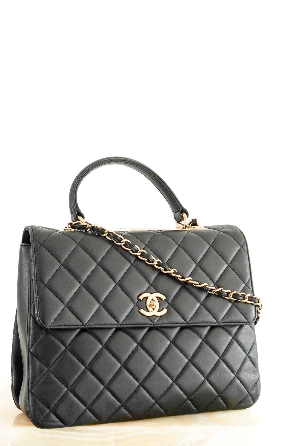 Front Image: Chanel Trendy CC Flap Bag in Quilted Leather 2017