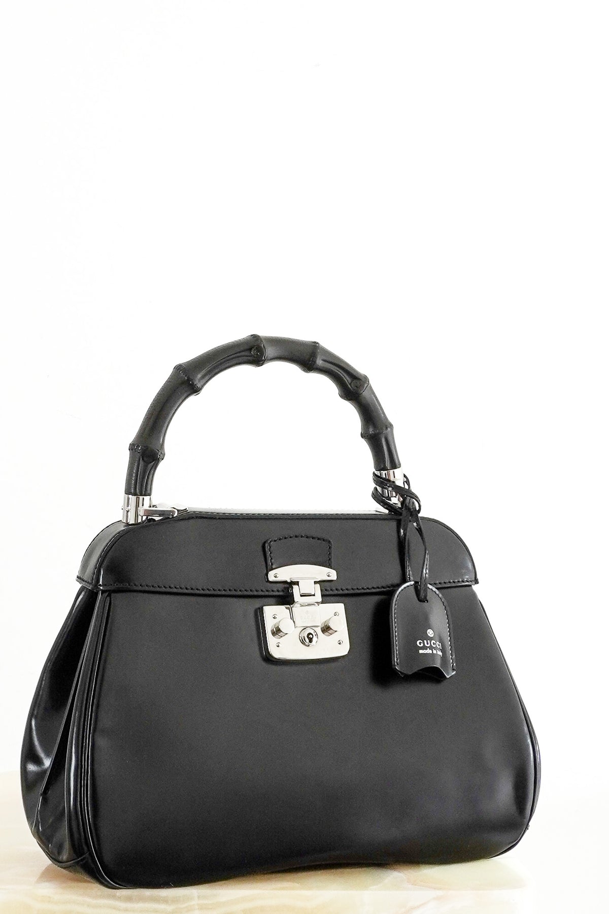 Gucci Medium Lady Lock Bamboo Top Handle Bag (RRP £1500) | Authentic Preloved - Reloved Again