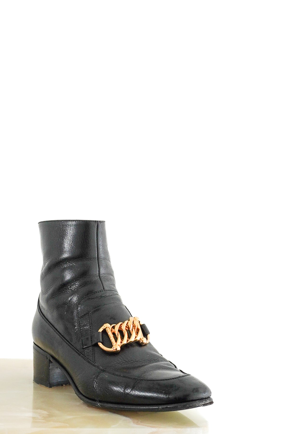 Gucci Quentin Black Ankle Boots UK 7 (RRP £1200) | Authentic Preloved - Reloved Again