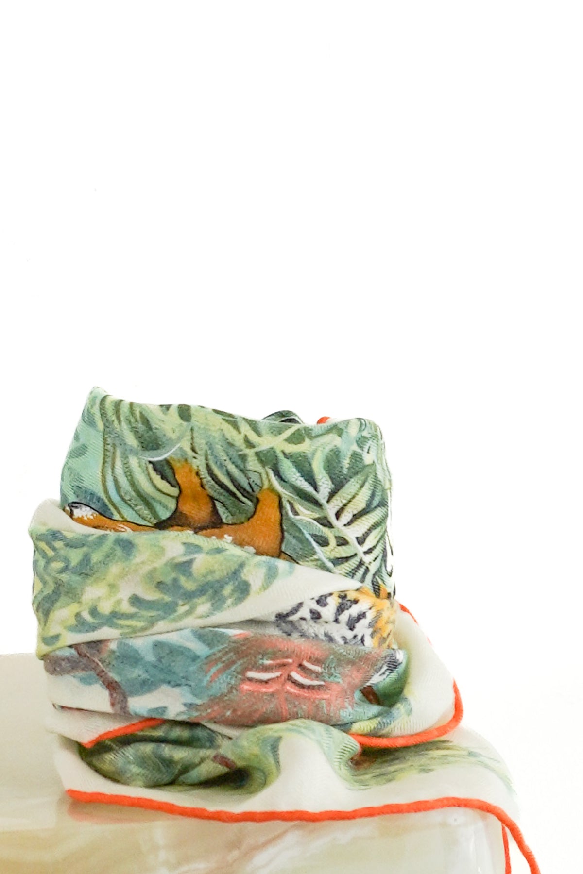 Front Image: Hermes "Equateur" by Robert Dallet Silk Scarf Chelsea London