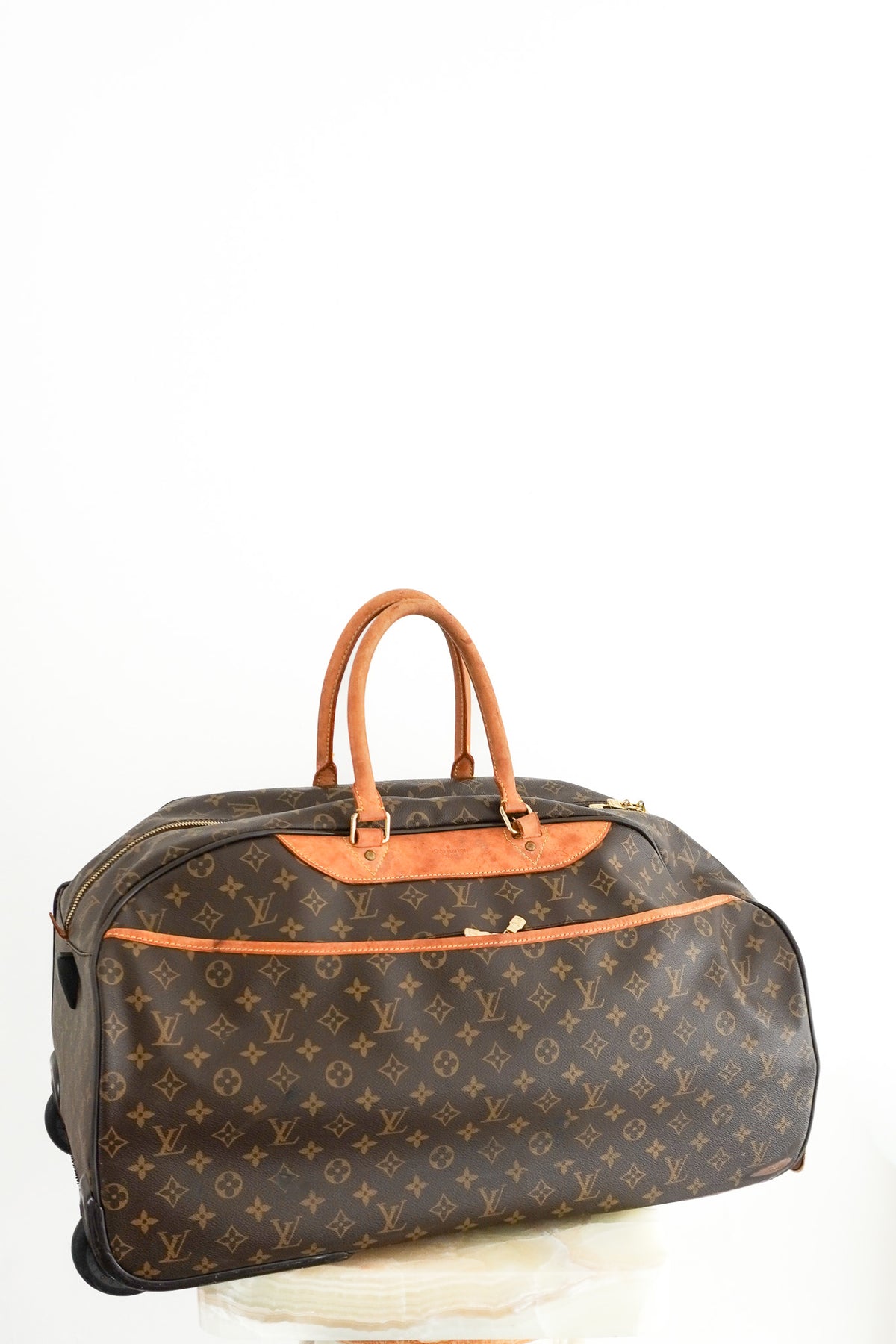 Front Image: Louis Vuitton Monogram Canvas Eole 60 Travel Suitcase Chelsea London