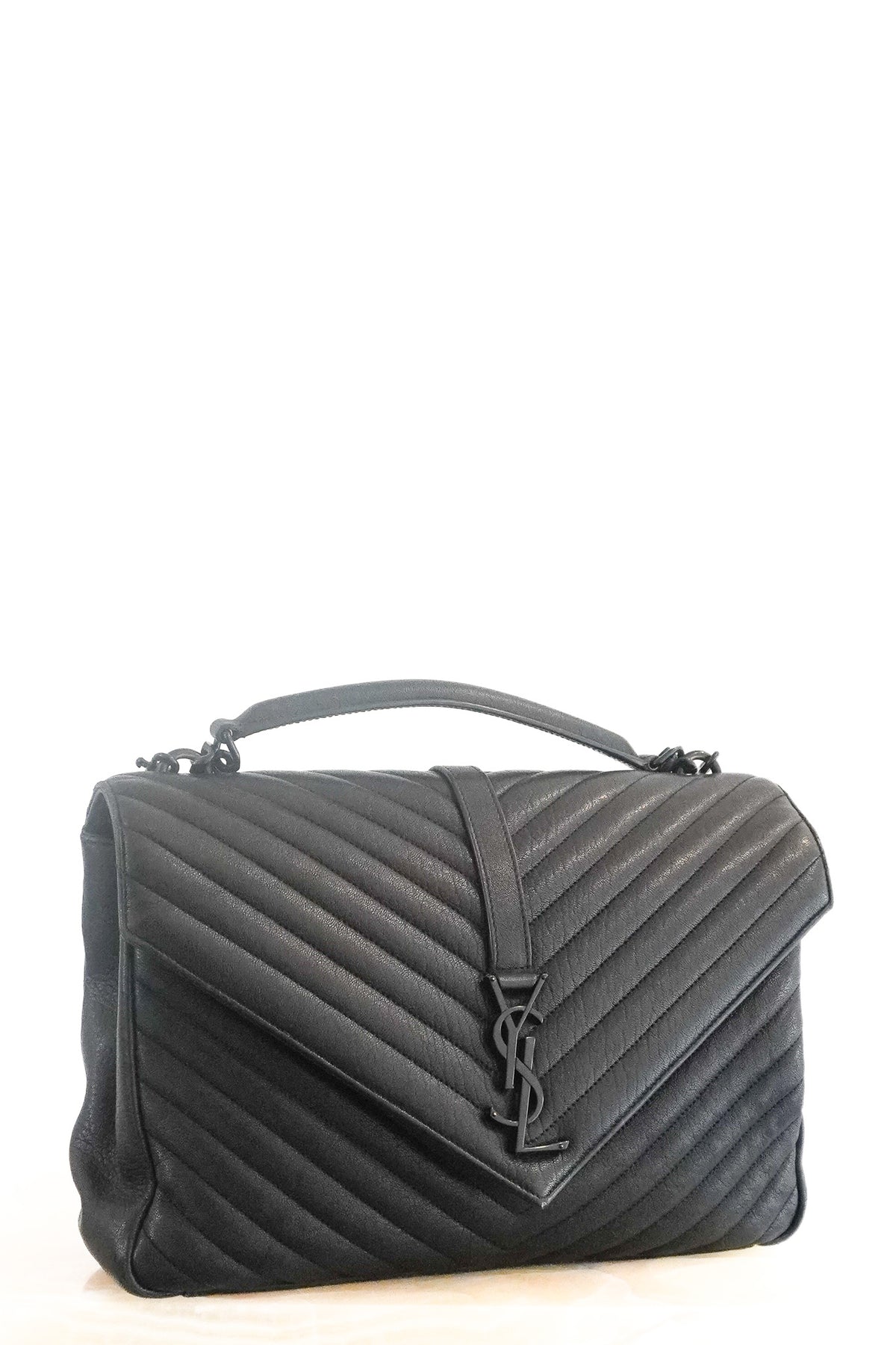 Front Image: Saint Laurent Large College Bag