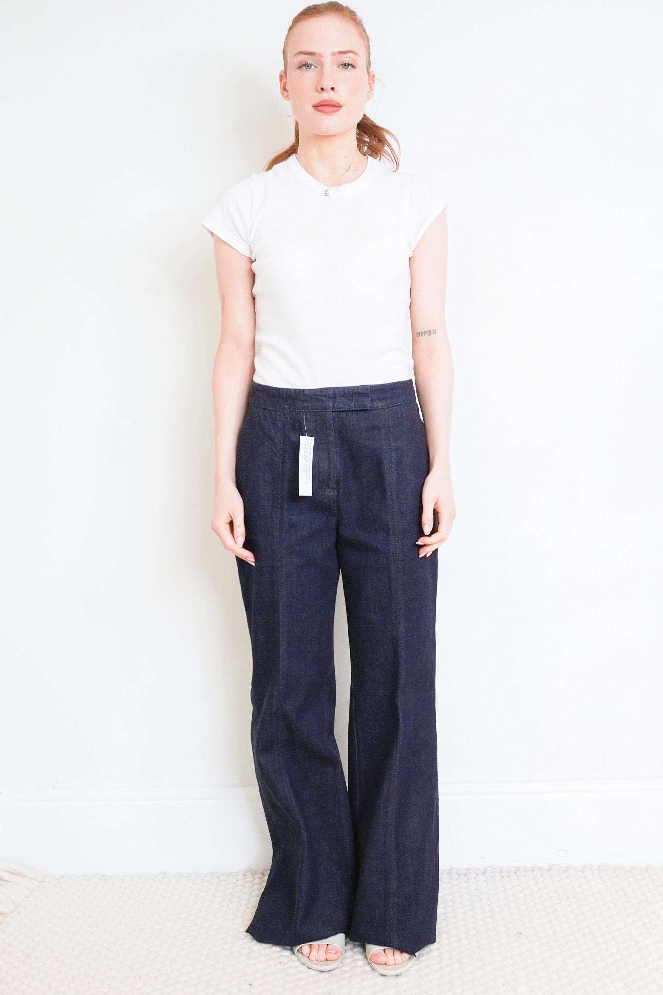 Gabriela Hearst Denim Trousers RRP £450 | Authentic Preloved - Reloved Again