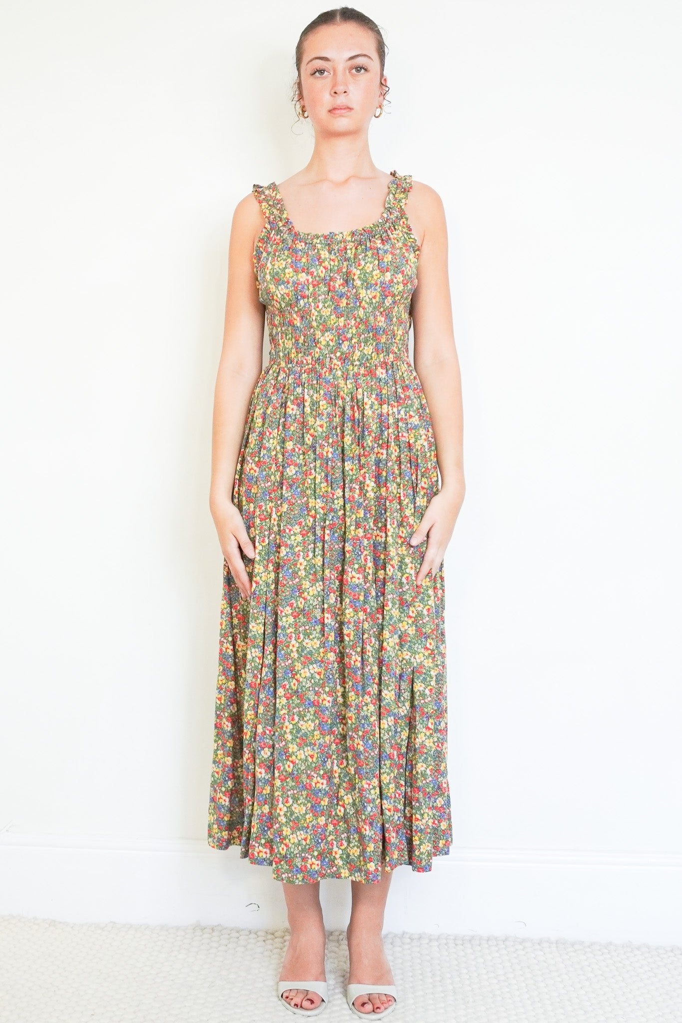 Doen Floral Open Back Dress (RRP £380) | Authentic Preloved - Reloved Again