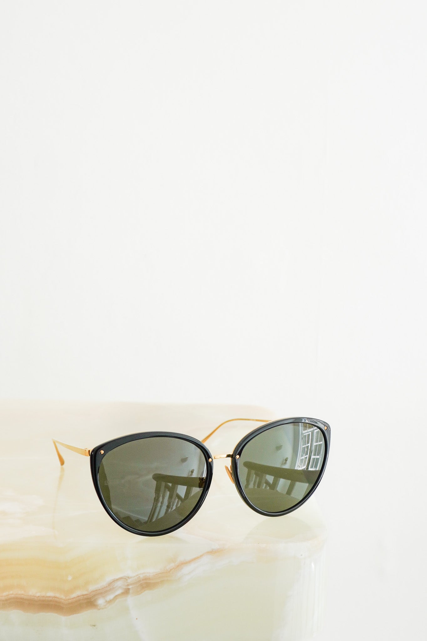 Linda Farrow Black Sunglasses (RRP £577) | Authentic Preloved - Reloved Again