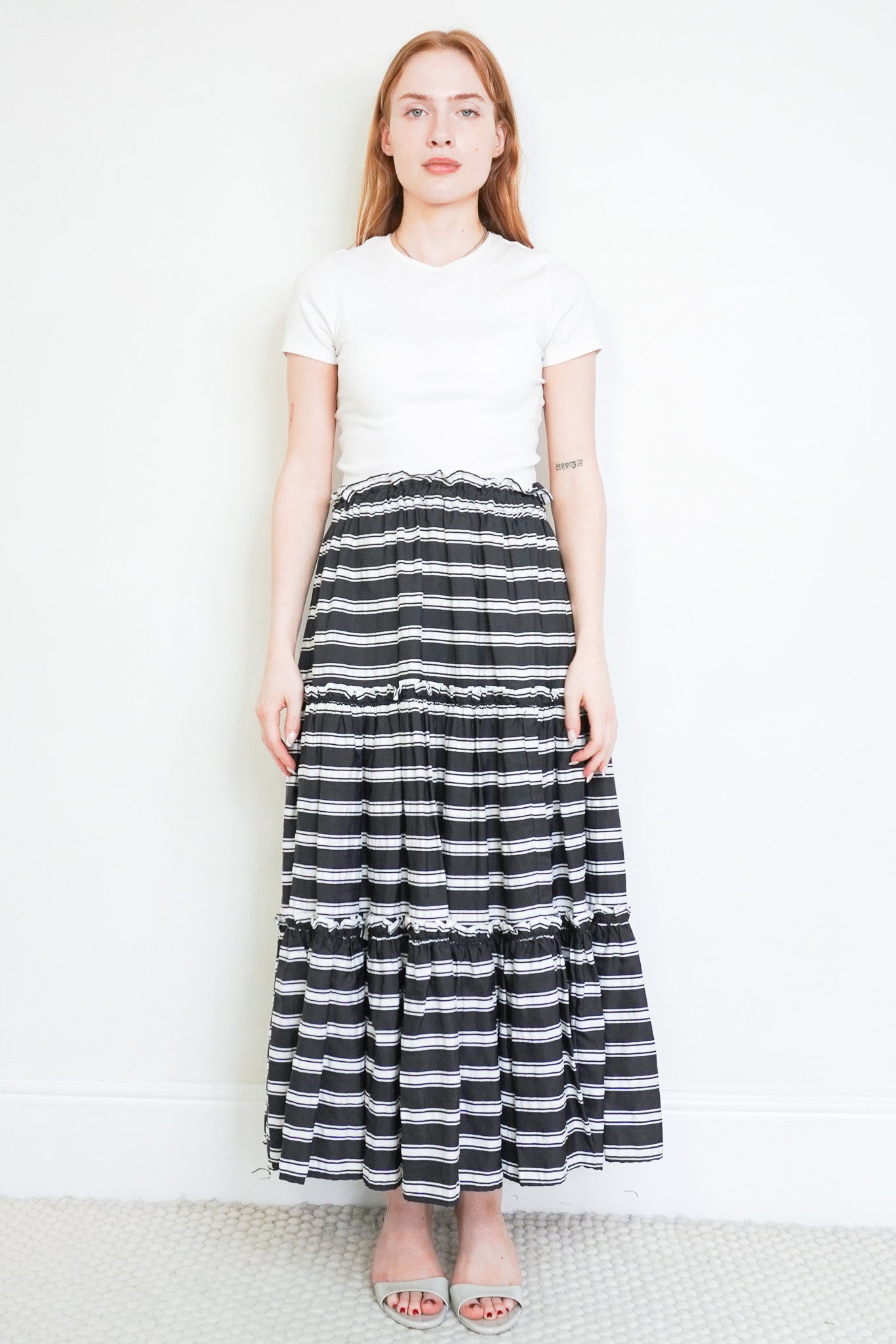 Front image of the Lisa Marie Fernandez Skirt Chelsea London