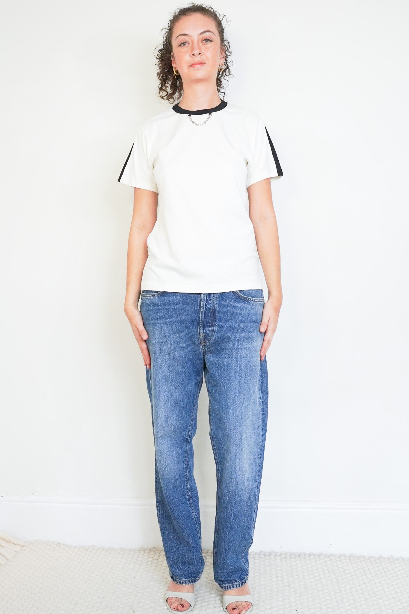 New Louis Vuitton Uniform Top with Chain Applique (RRP £465) | Authentic Preloved - Reloved Again