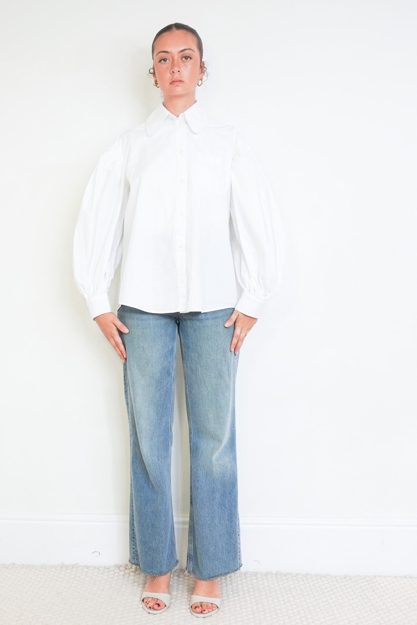 Simone Rocha White Shirt RRP £550 | Authentic Preloved - Reloved Again