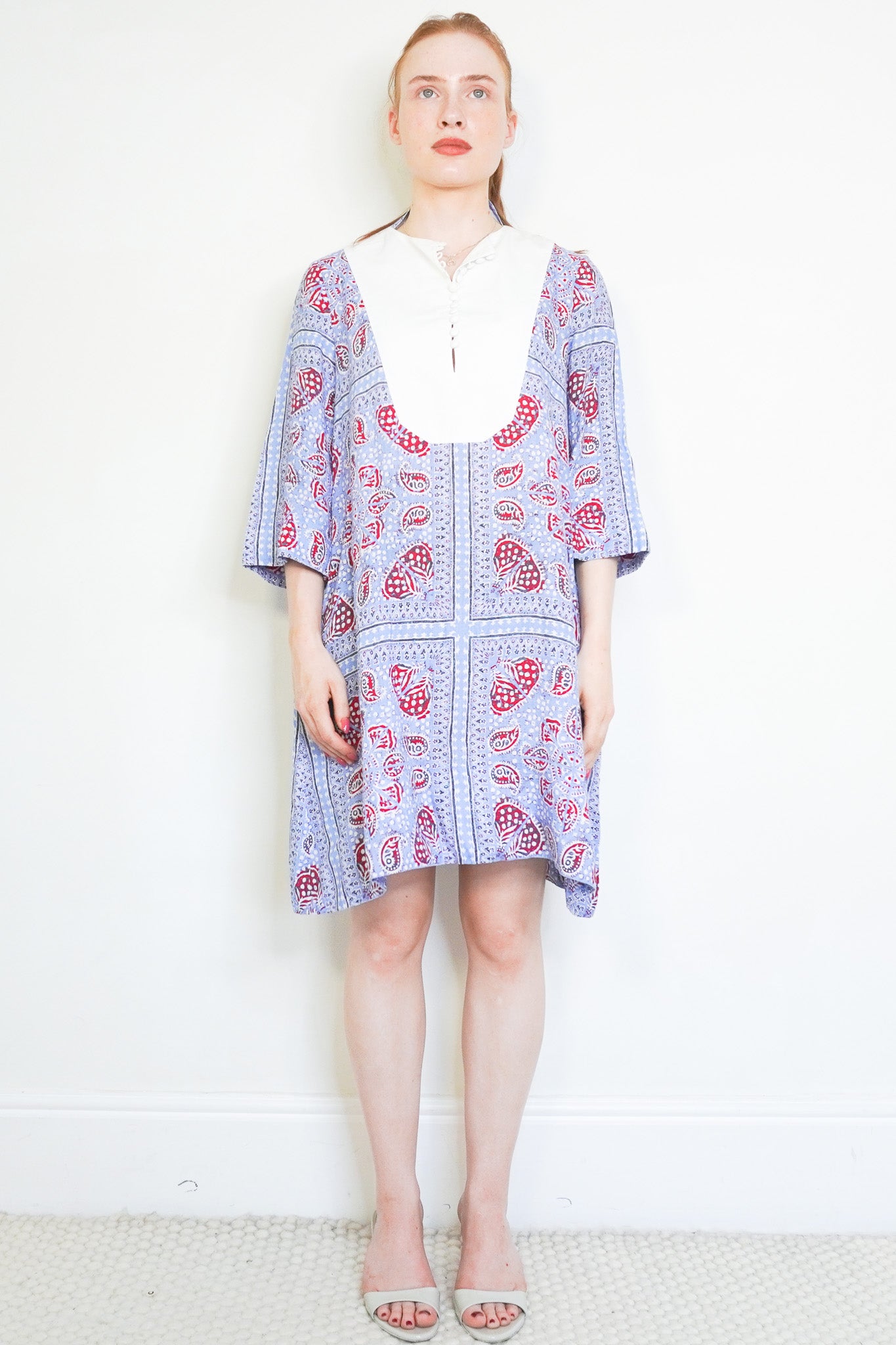Wiggy Kit Paisley Print Midi Dress (RRP £355) | Authentic Preloved - Reloved Again