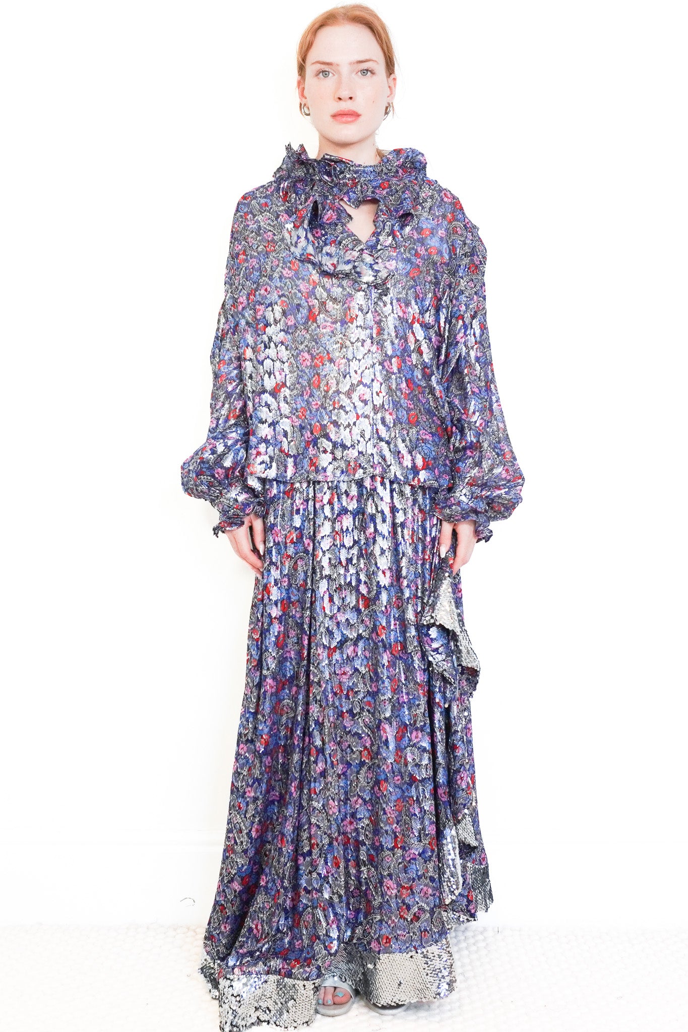 NEW Isabel Marant Chandraya Faded Night Blouse & Skirt Set (RRP £1200) | Authentic & Preloved - Reloved Again