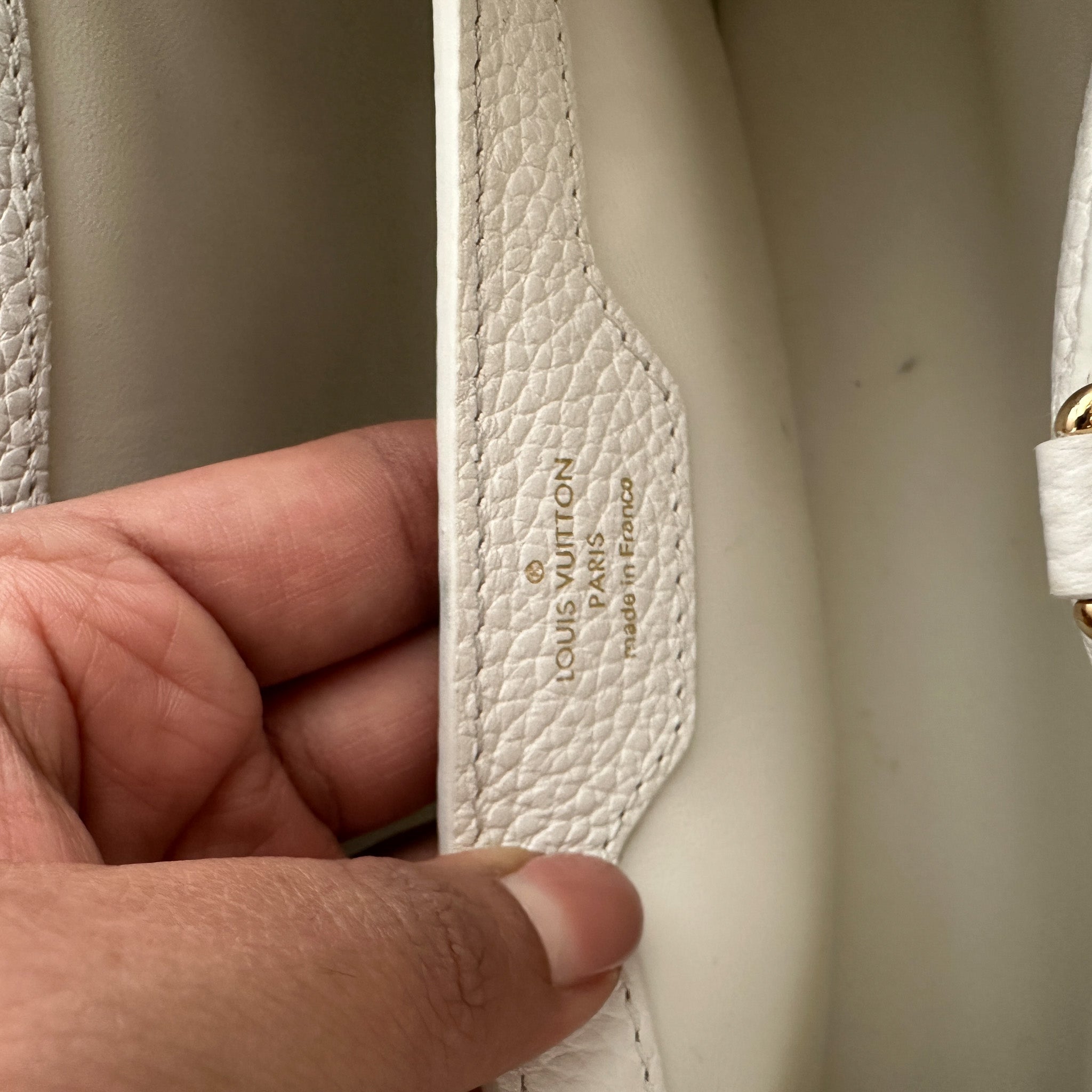 Louis Vuitton Capucines BB Bag in White RRP £6000 | Authentic Preloved