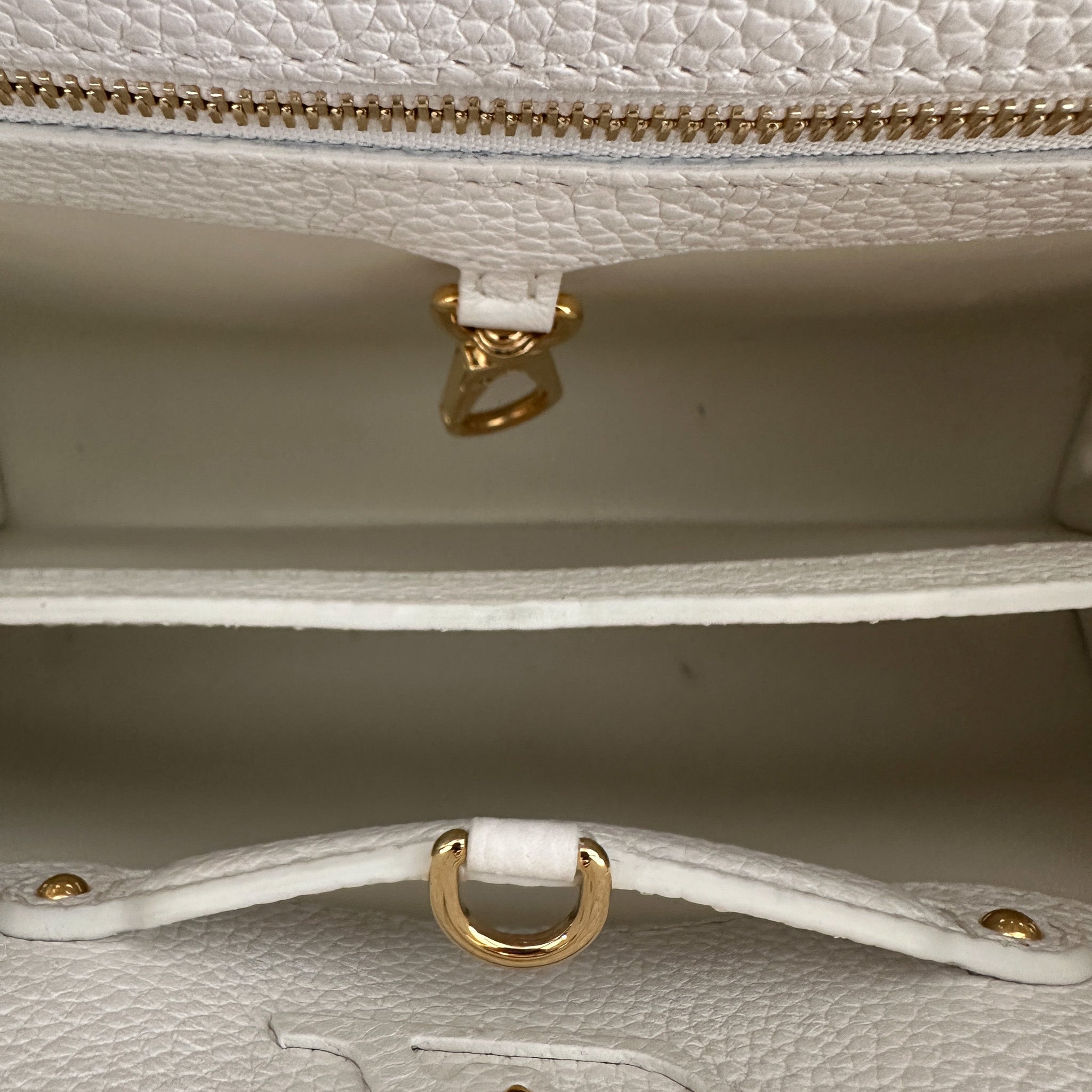 Louis Vuitton Capucines BB Bag in White RRP £6000 | Authentic Preloved