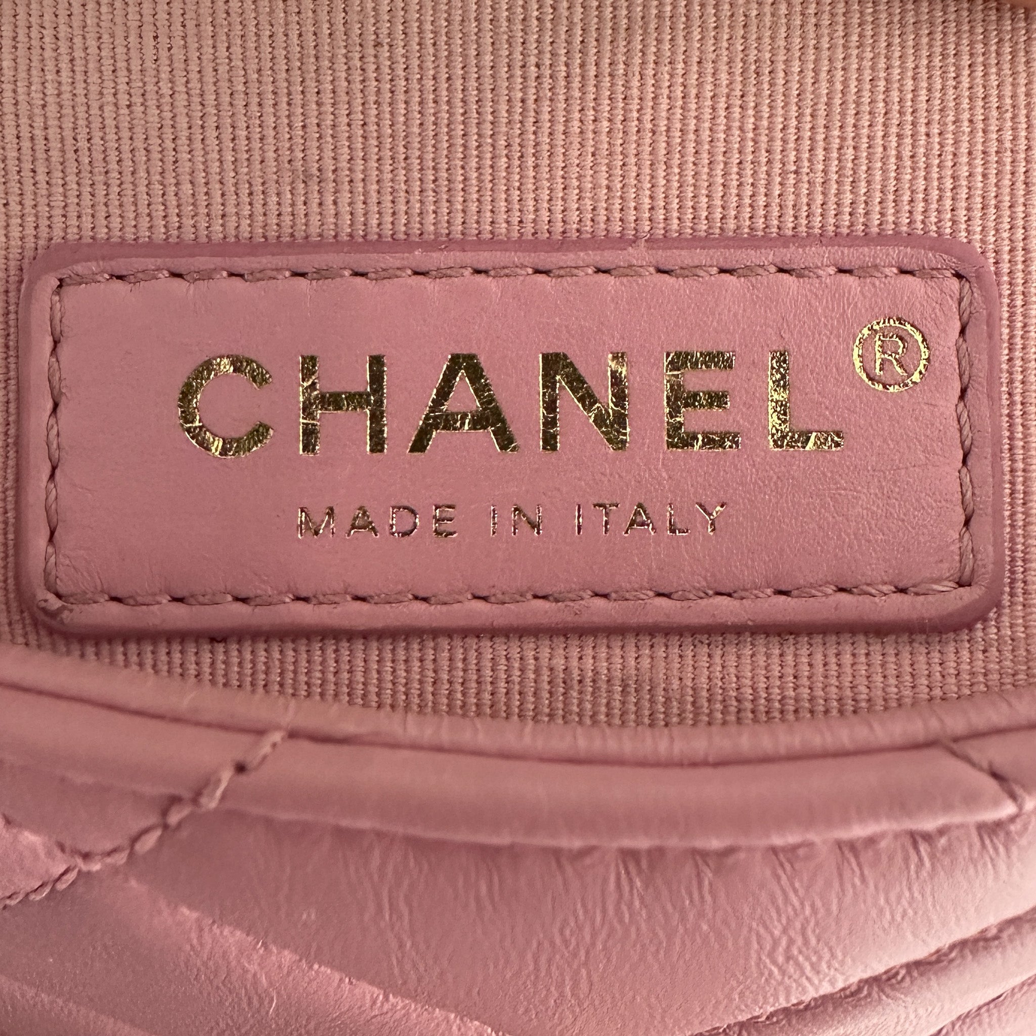 Chanel Small Pink Lambskin Flap Bag RRP £5100 | Authentic Preloved - Reloved Again